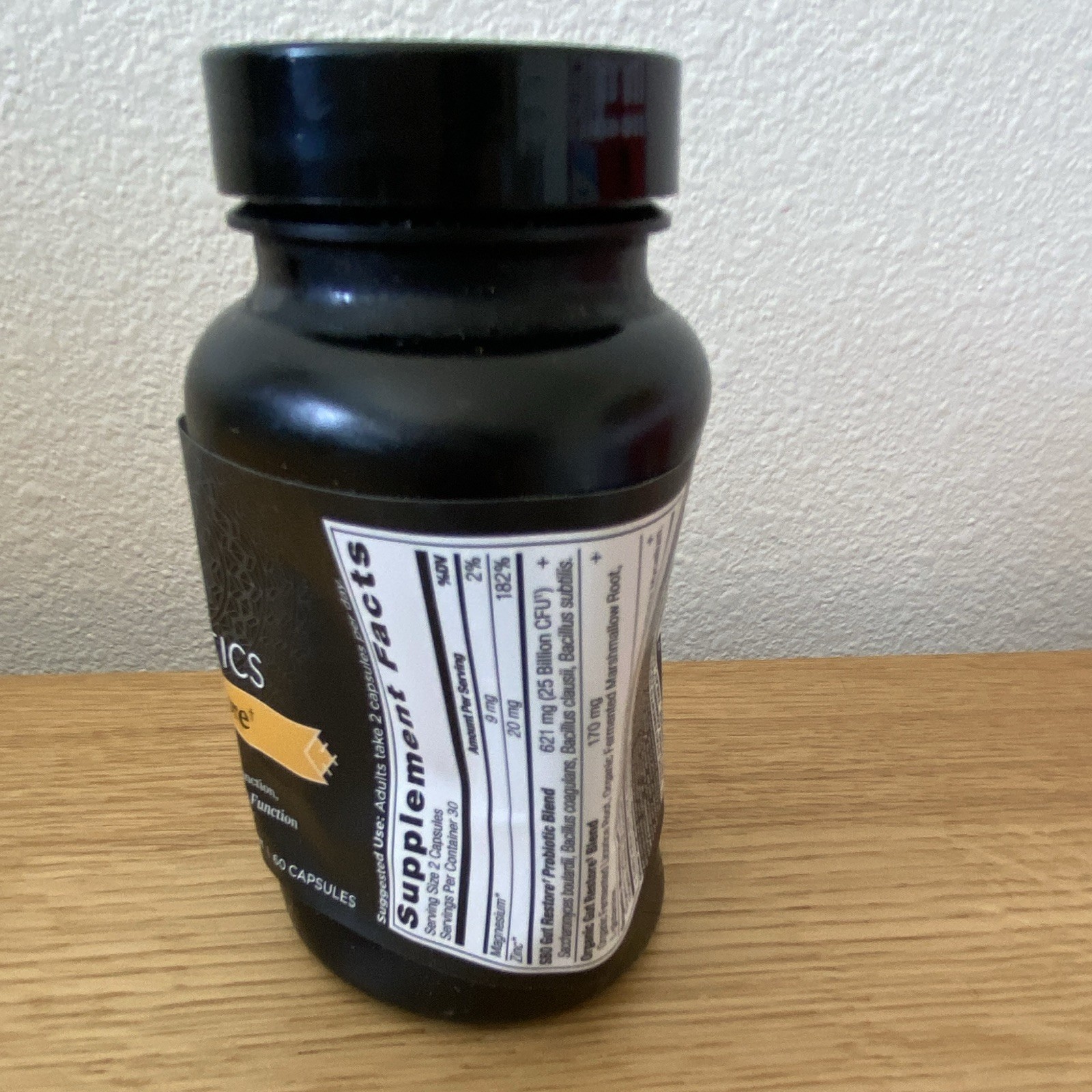 Ancient Nutrition SBO Probiotics Gut Restore Probiotic 60 Capsules Exp 05/2027