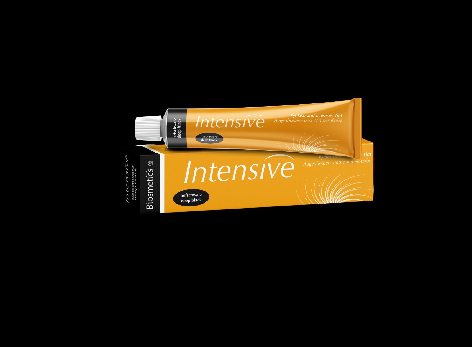 Biosmetics Intensive Eyelash & Eyebrow Tint 0.7 oz/ 20 ml Deep Black
