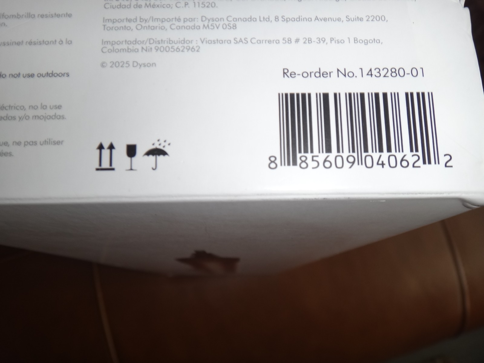 Dyson Airstrait™ dryer and straightener Special Edition Amber Silk