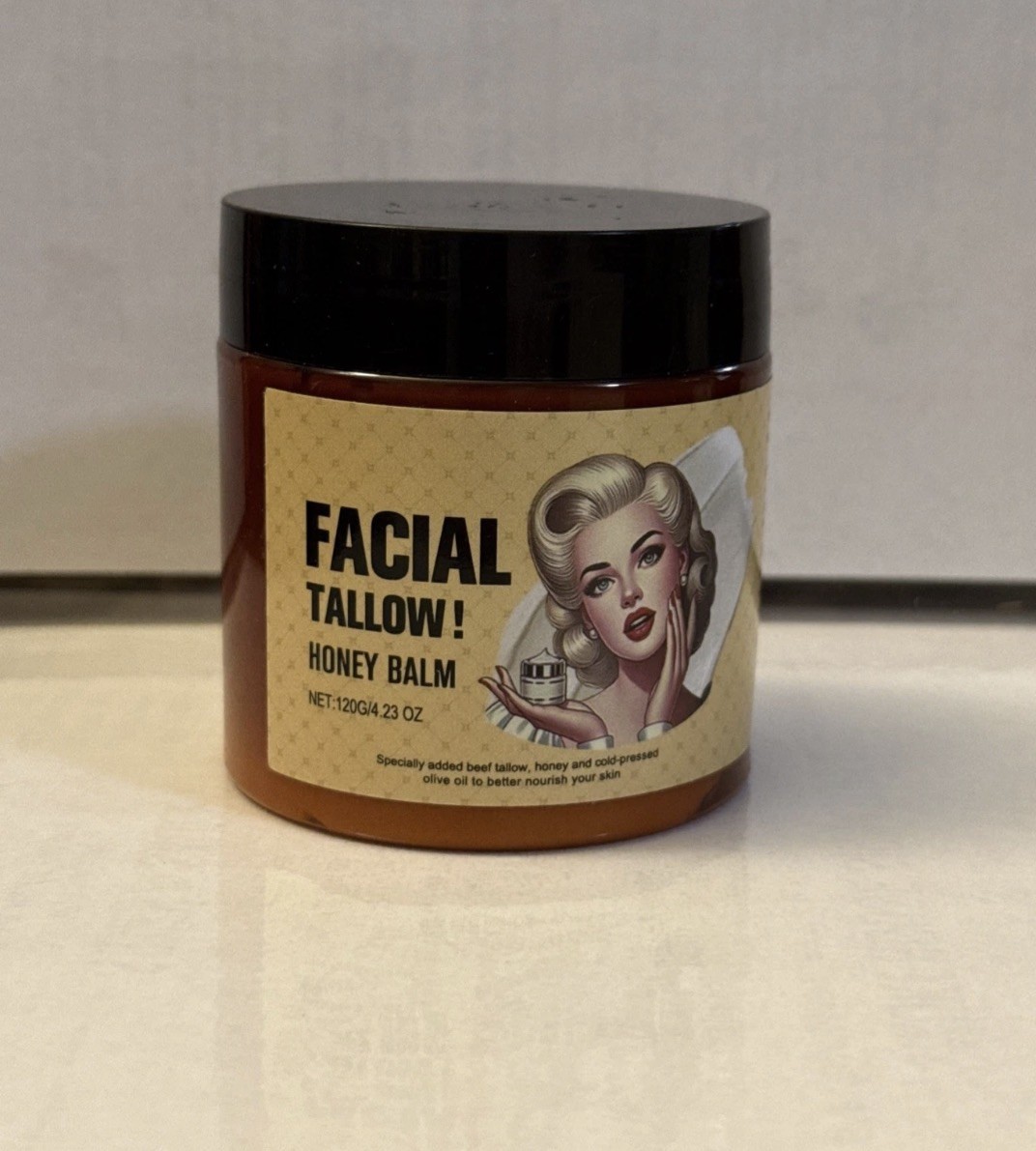Facial Tallow Honey Balm