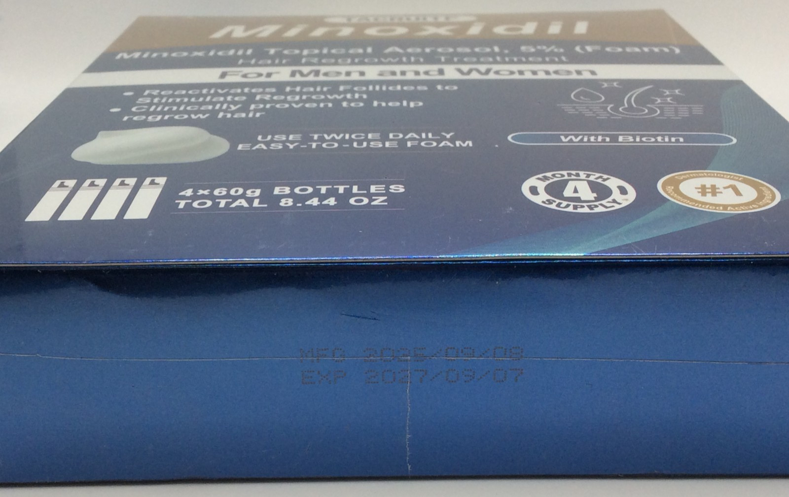 Tacruitf 5% Minoxidil Foam Hair Regrowth Treatment, 4 x 2.11oz🎈FREE SHIPPING🎈