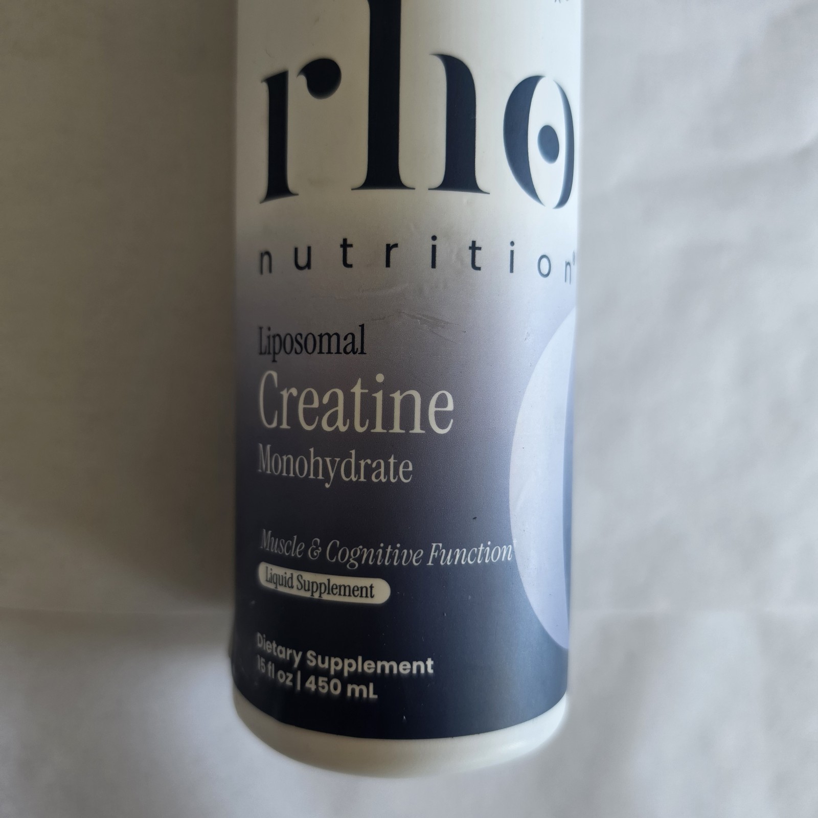 Rho Nutrition – Liposomal Creatine Monohydrate – 15 fl oz – Expiration: 01/2027