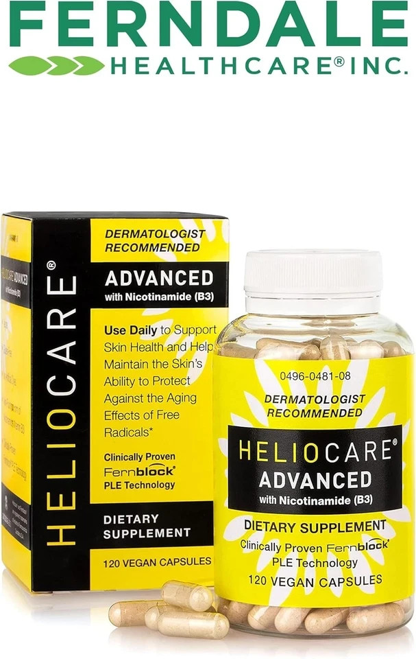 Heliocare Niacin B3 Supplement 120 Vegan