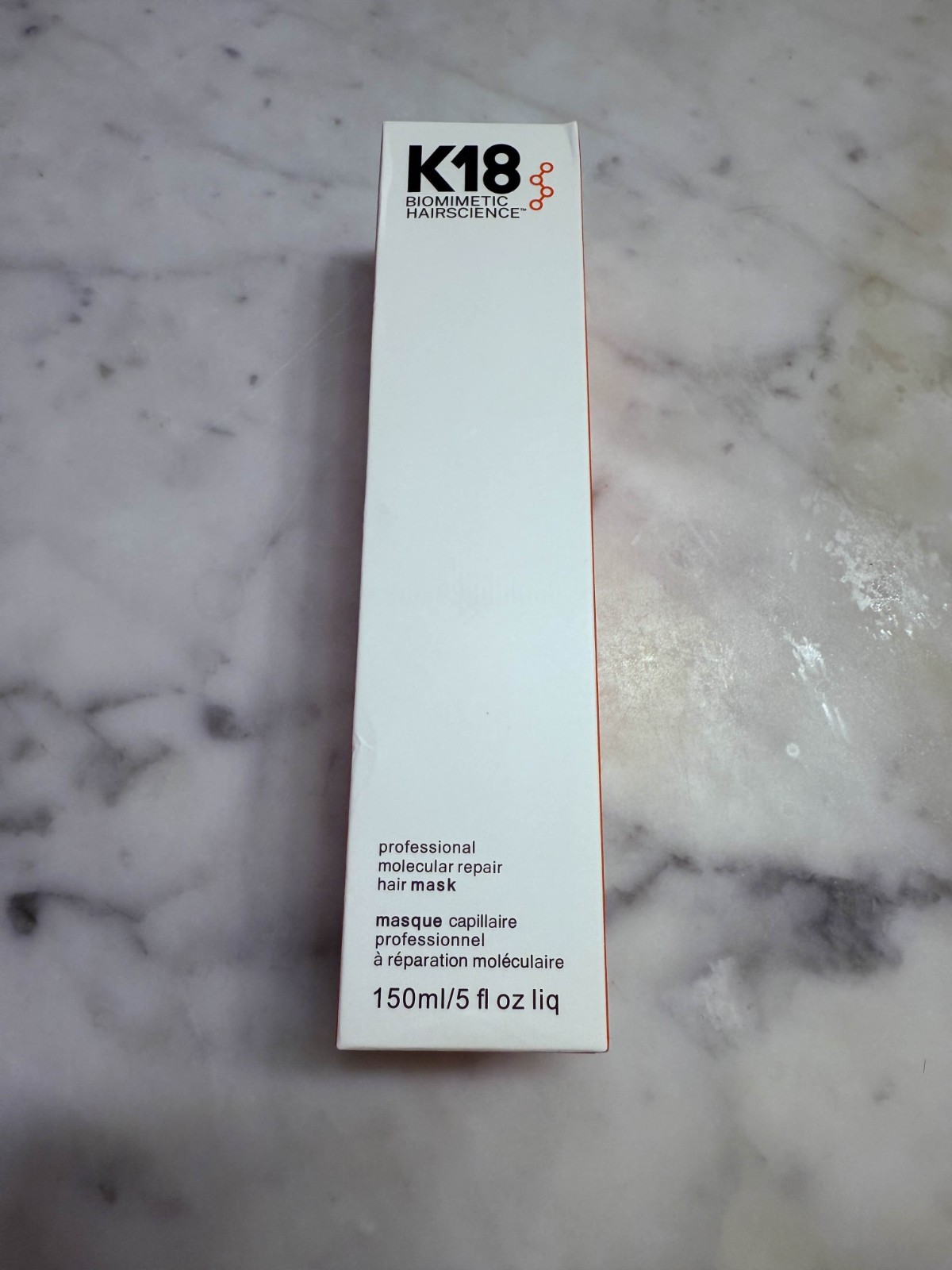 K18 Biomimetic Hairscience Leave-in Molecular Repair Hair Mask- 150ml/5oz Sealed