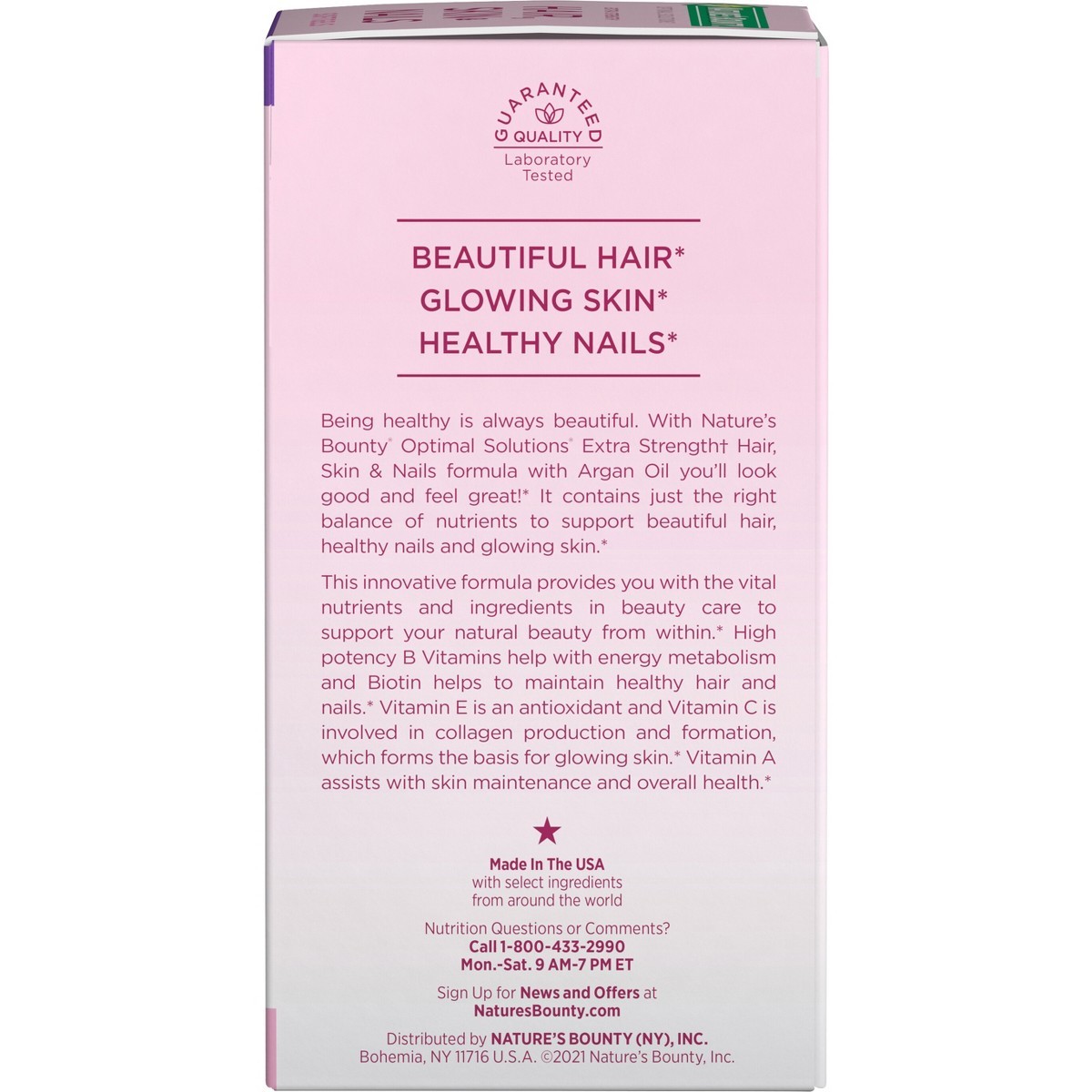 Nature’s Bounty Optimal Solutions Extra Strength Hair, Skin Biotin – 150ct