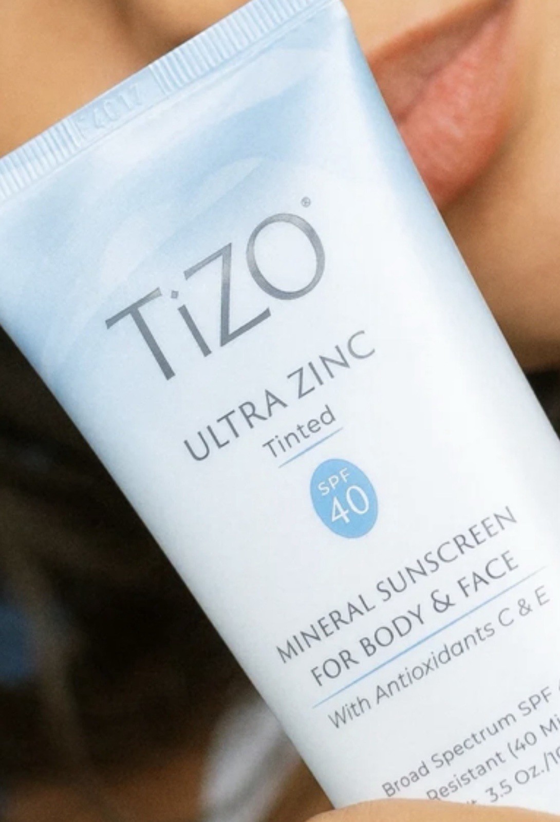TIZO Ultra Zinc Body & Face Tinted SPF 40 Sunscreen 3.5fl. oz- FRESH- BRAND NEW.