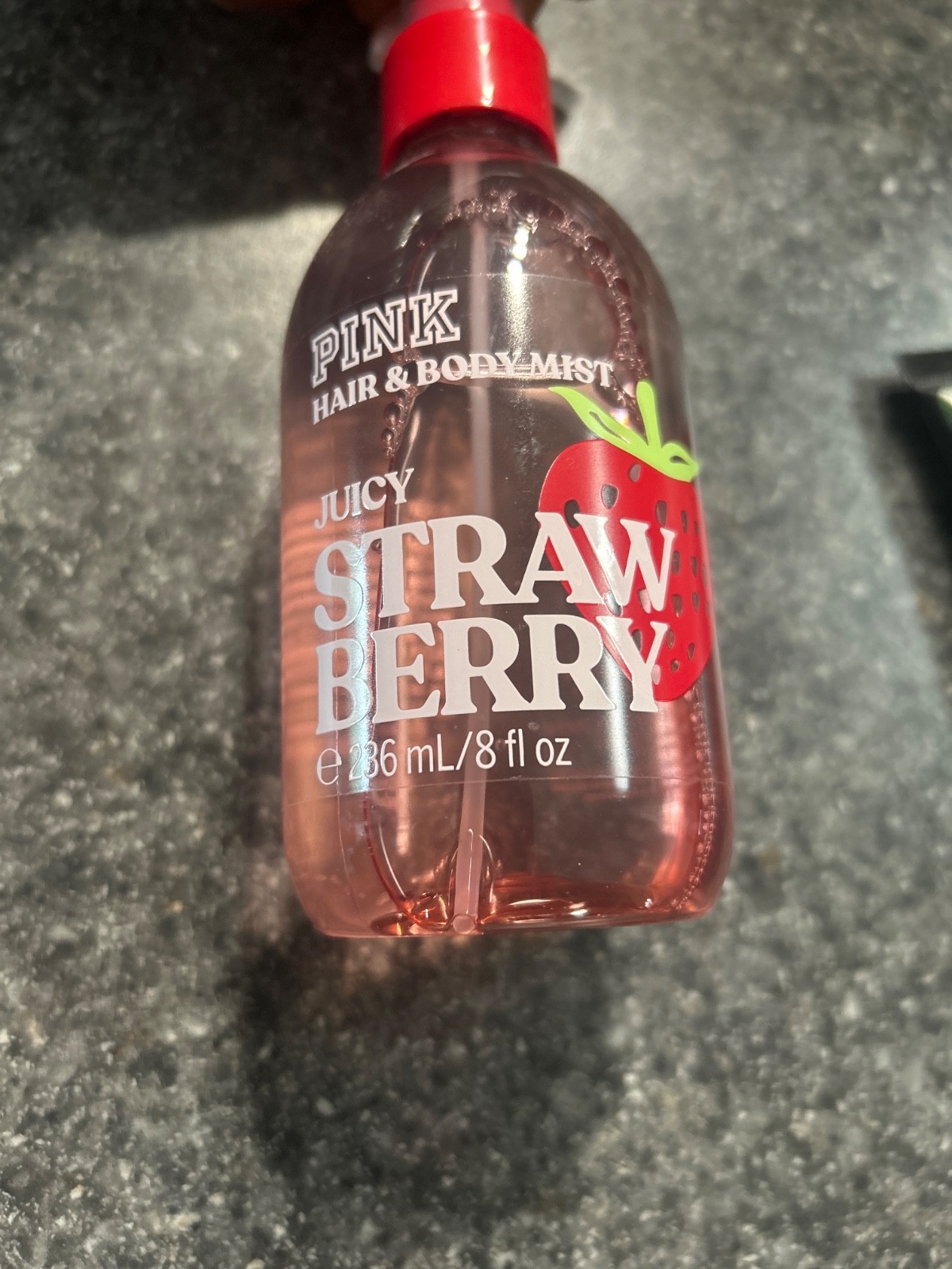 victoria secret strawberry spray, body and hair