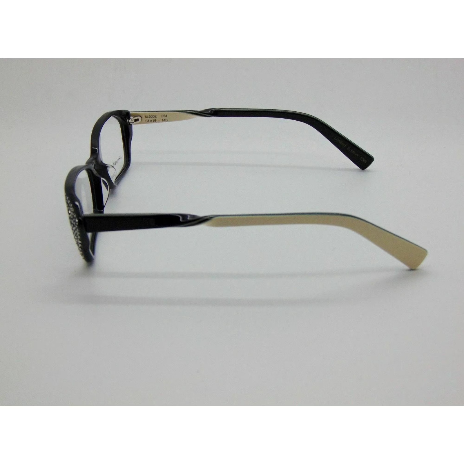CAVIAR M 9002 C 24 Black Ivory Limited Edition Austrian Crystal Eyeglasses.