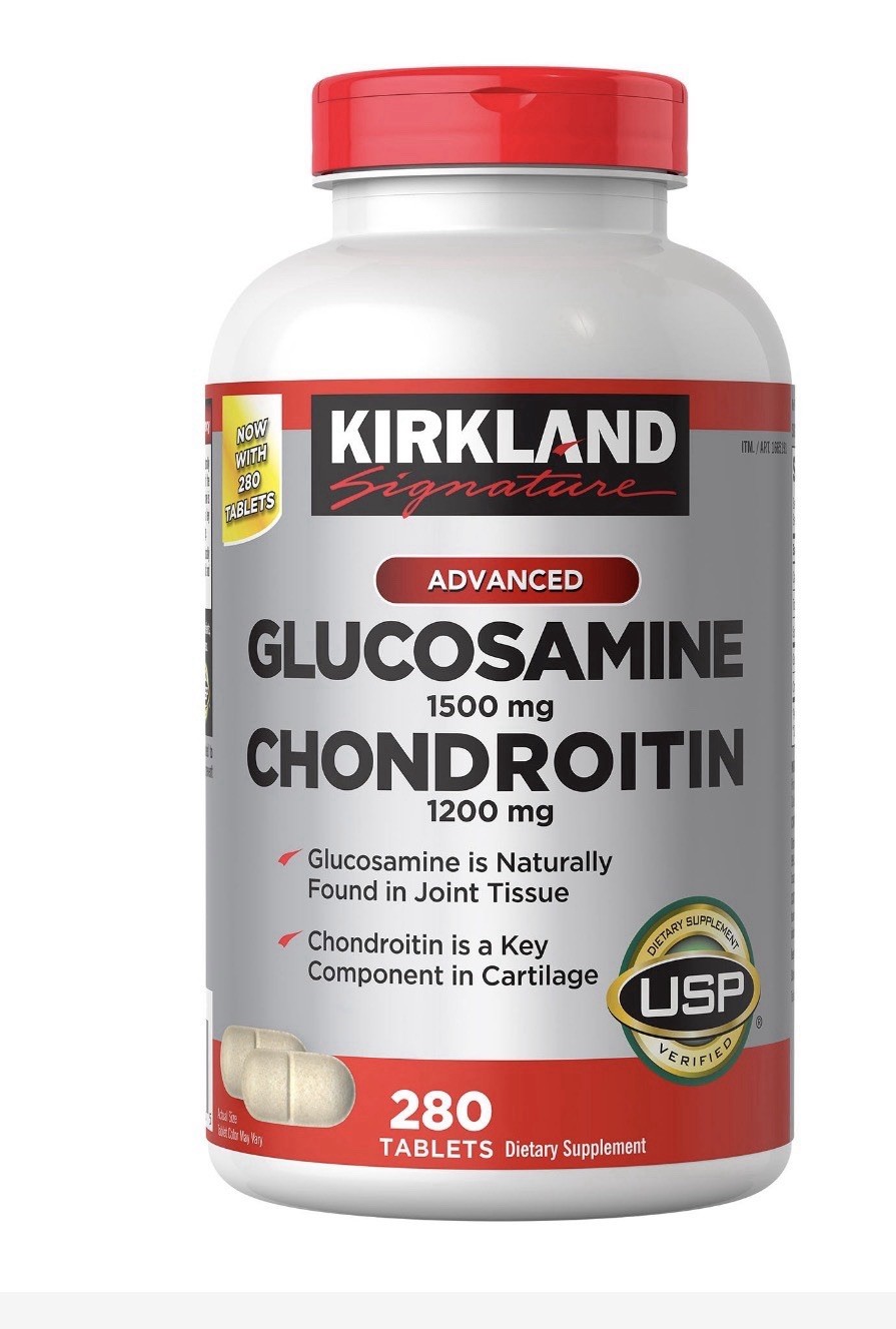 Kirkland Signature Glucosamine & Chondroitin, 280 Tablets