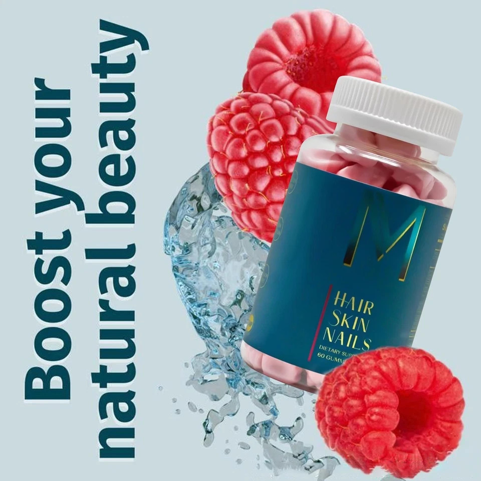 WEEM Hair Skin and Nails Gummies – Supports Healthy Hair – Vegan biotin Vitam