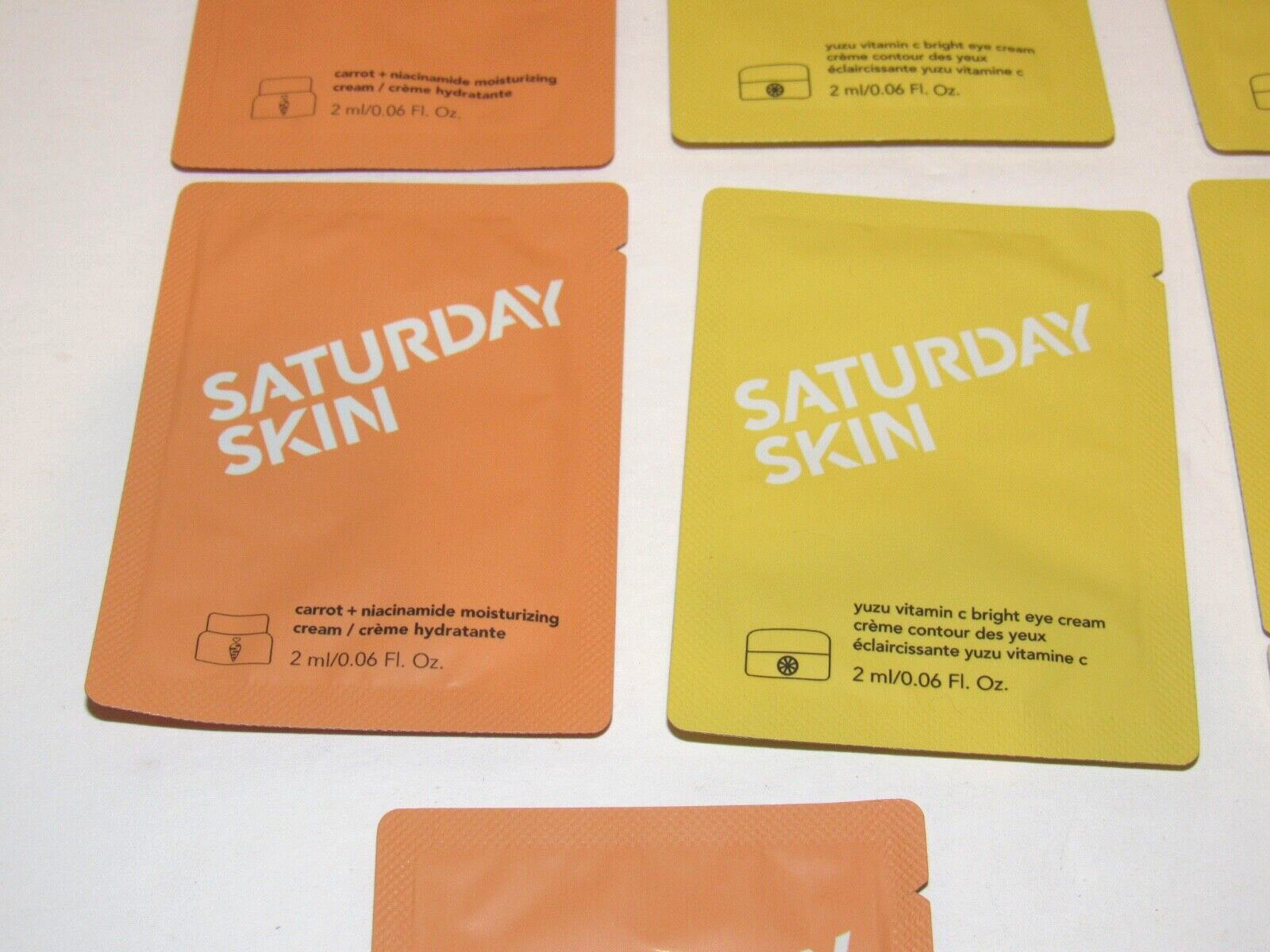 19 Saturday Skin Yuzu Vitamin C Bright Eye Cream & Moisturizing 1.14 Oz TOTAL