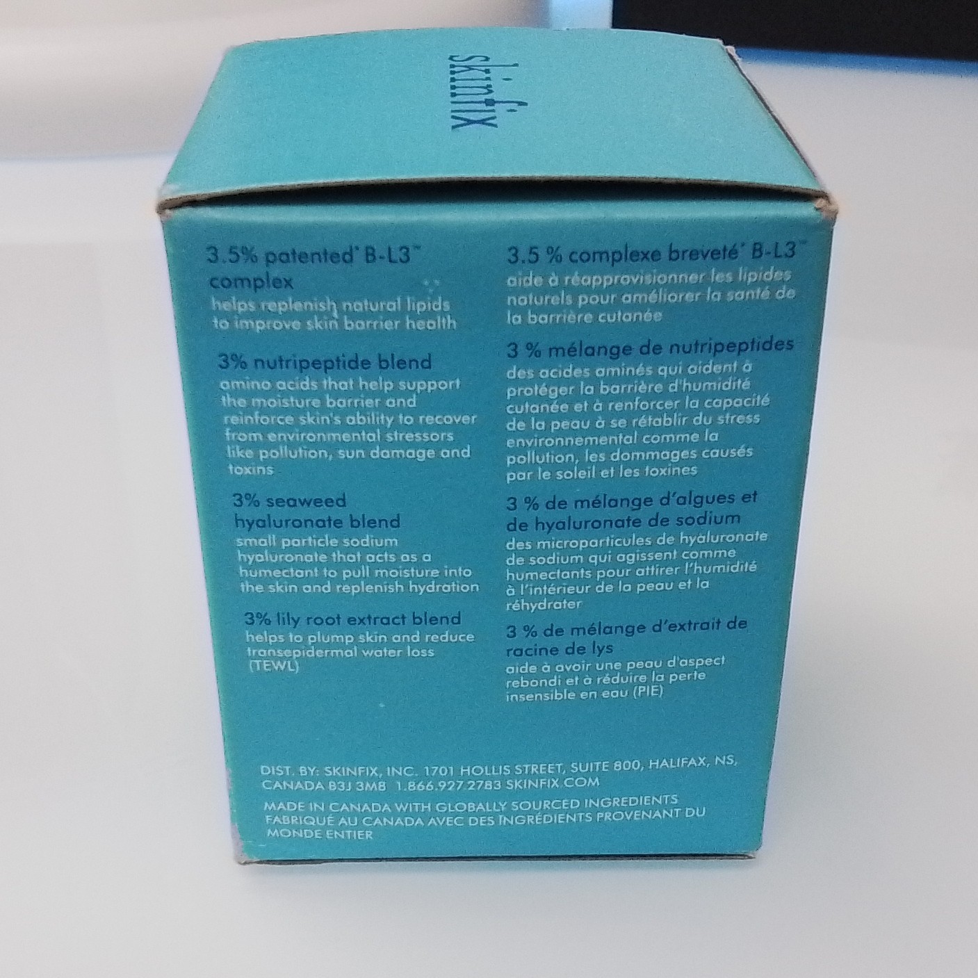 skinfix barrier+ Triple Lipid-Peptide Cream Hydrating Vegan 1.7 fl oz Face Neck