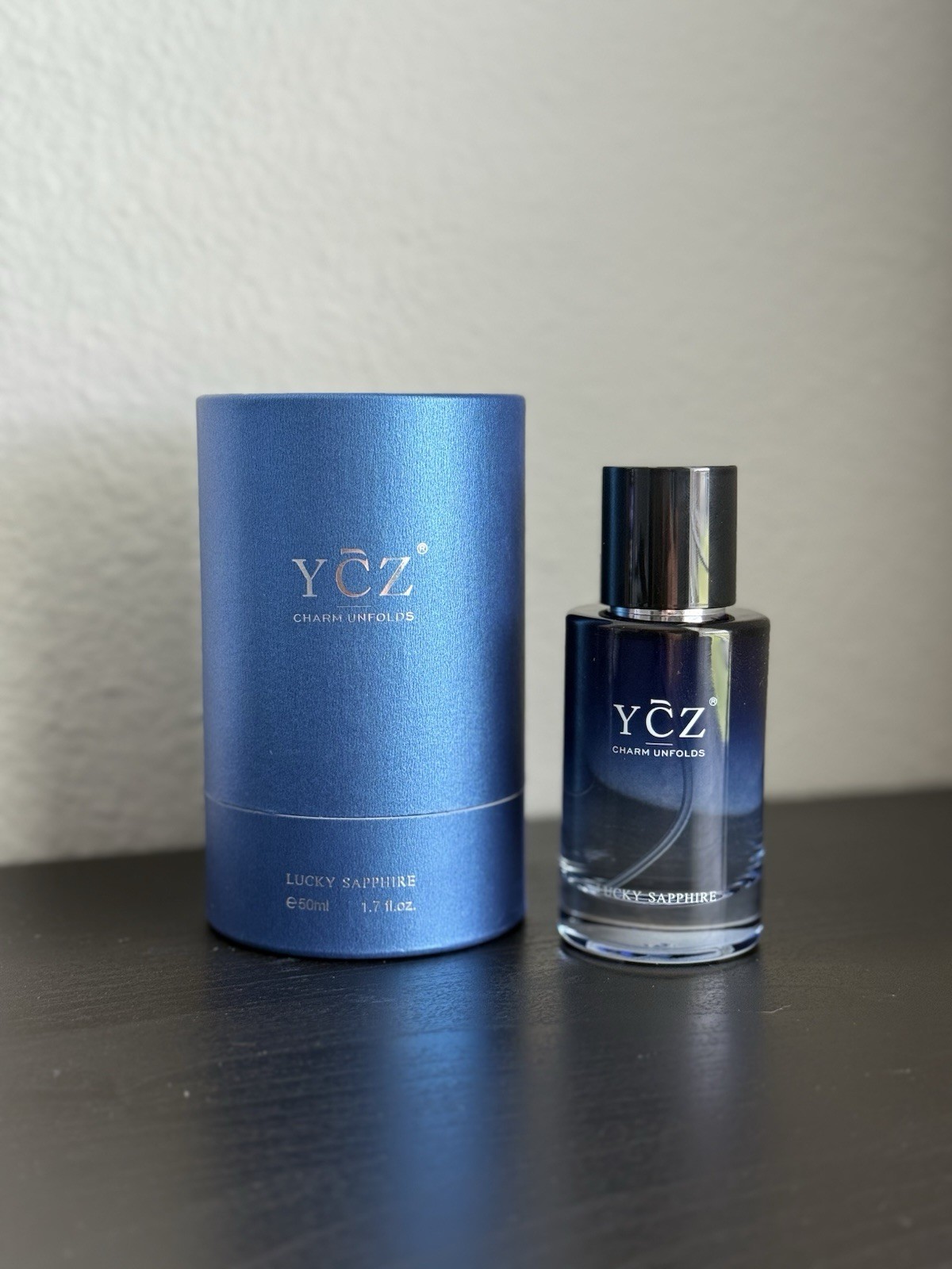 YCZ Lucky Sapphire Eau de Parfum EDP Perfume Spray 1.7 fl oz Regular Size