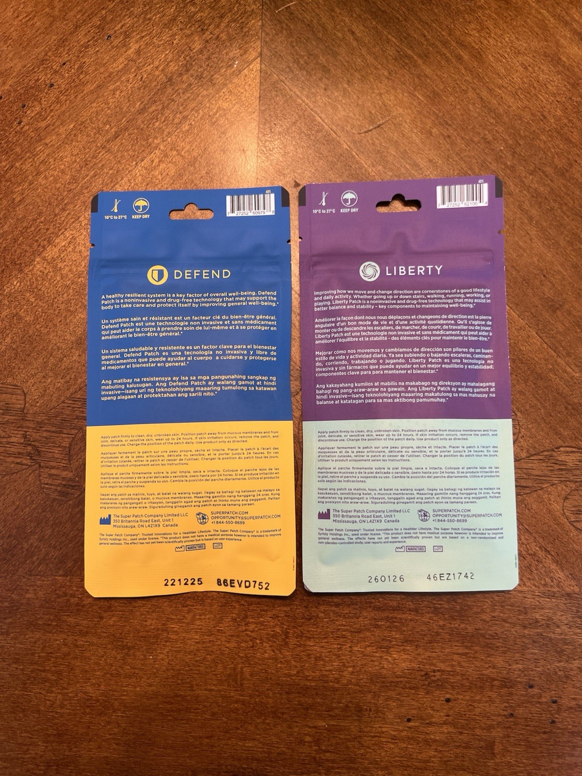 The Super Patch Company:The Liberty & Defend Super Patch Pack of 30 Patches Each