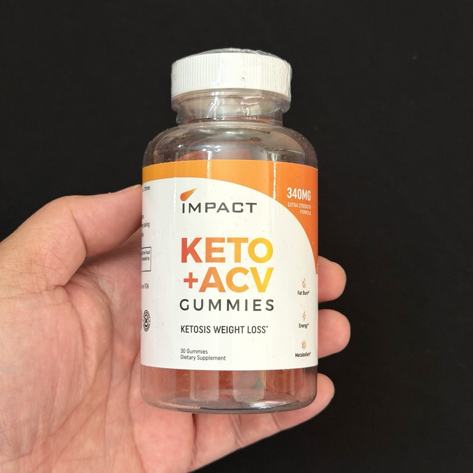 10 Pack Impact Keto ACV Apple Cider Vinegar 30 Gummies Exp 01/2025