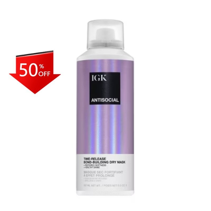 IGK Antisocial Overnight Bond Building Dry Hair Mask – 5oz – Ulta Beauty