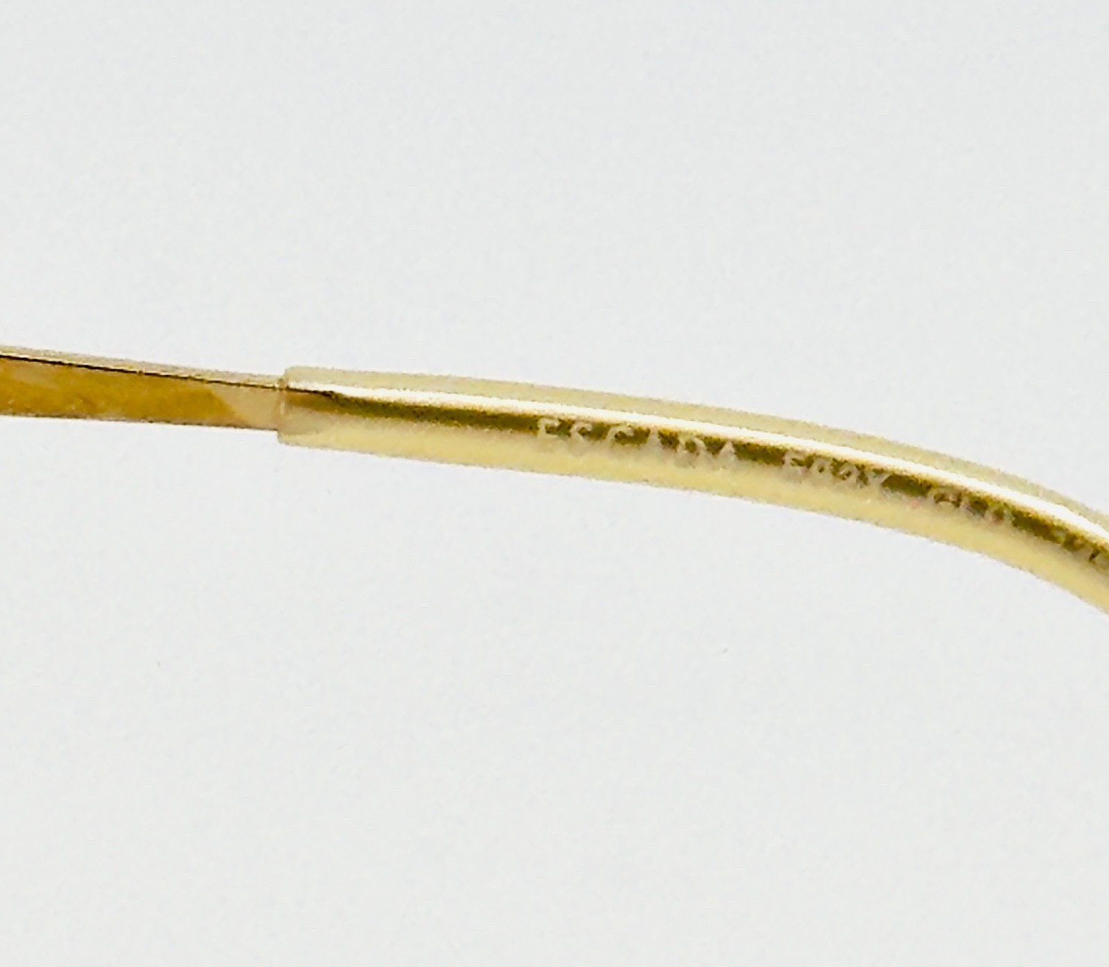 NEW ESCADA E92X GLD Gold Rimless (Chassis) Rimless Eyeglasses N/A-16-135 B:N/A