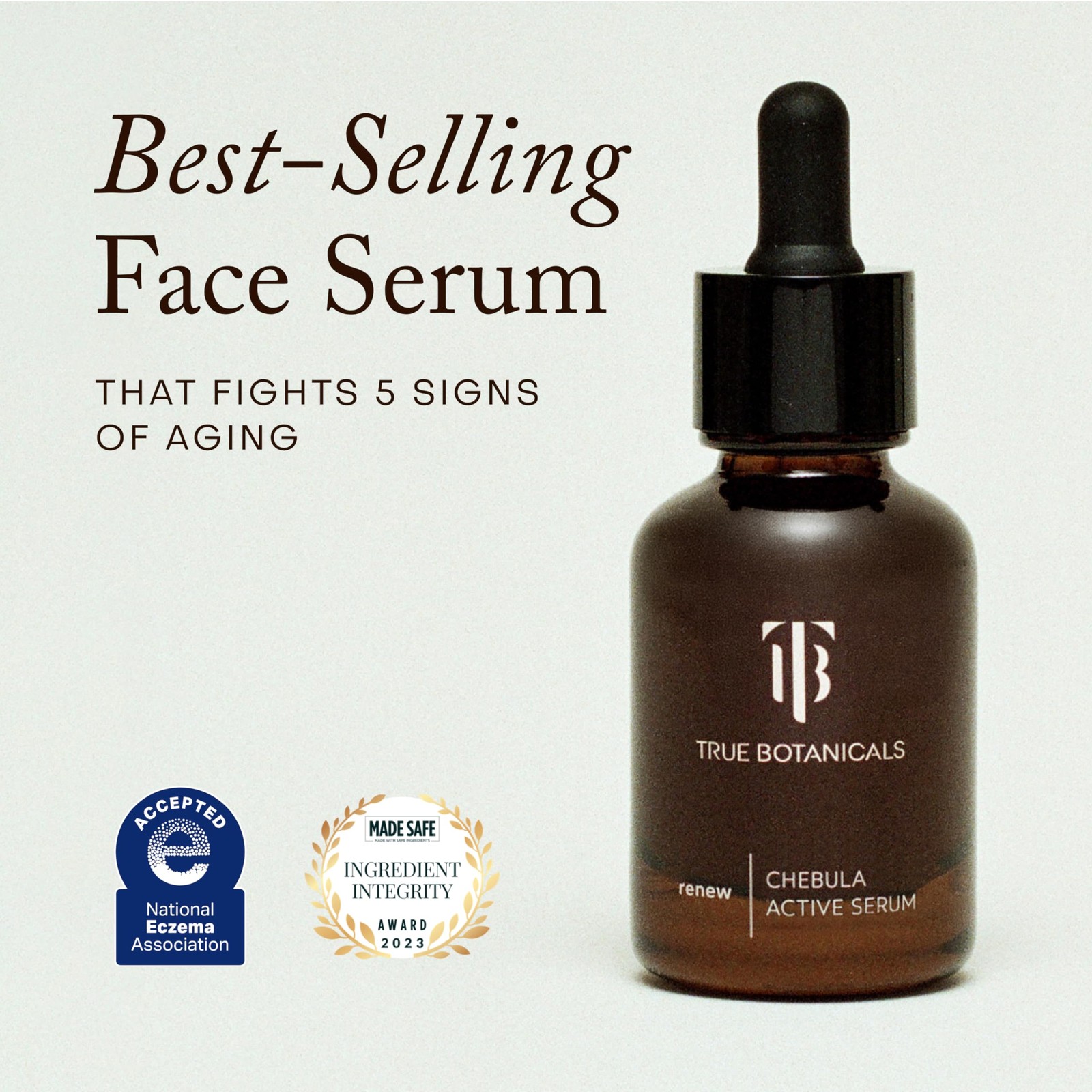 True Botanicals Chebula Active Serum | Anti-Aging 1 Count (Pack of 1), yellow