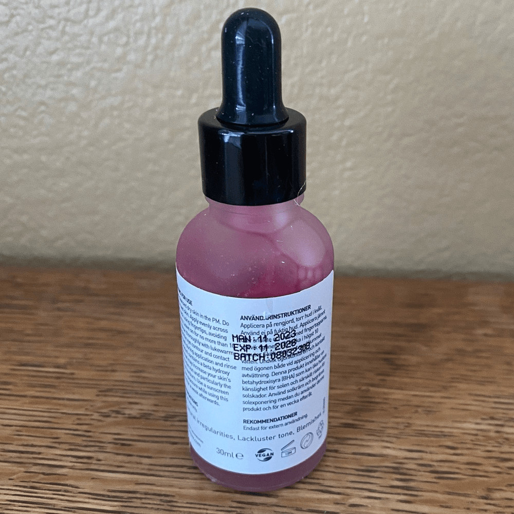 NIB New BIONNEX AHA 10% + BHA 2% + LINGONBERRY EXFOLIANT 30ml/1.14 oz Skincare