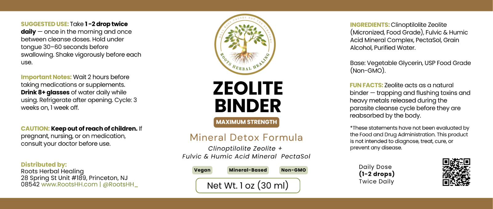 Parasite Cleanse + Zeolite Binder | Maximum Strength Herbal Detox | 2 FOR PRICE