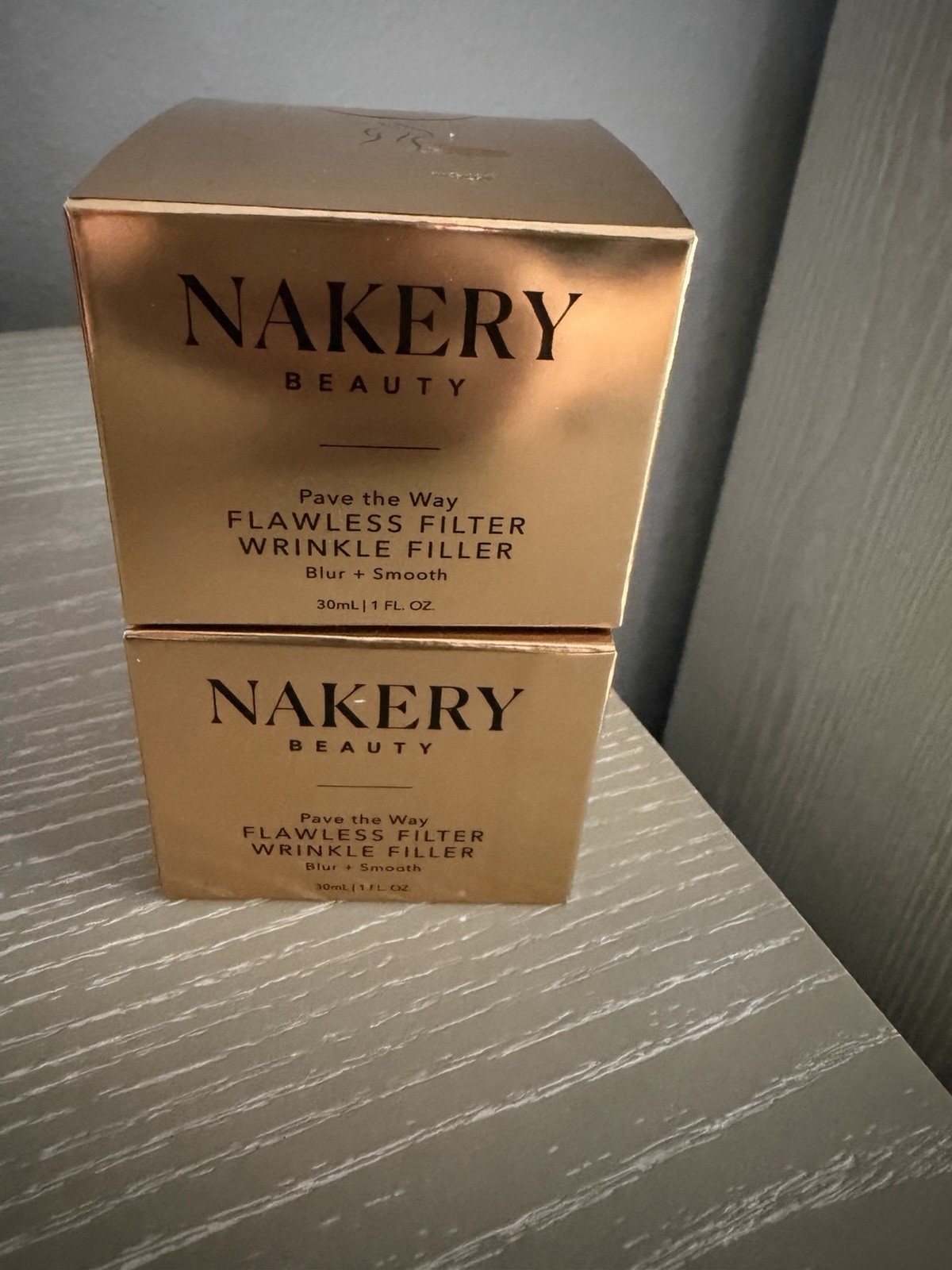 NAKERY BEAUTY FLAWLESS FILTER WRINKLE FILLER – NEW IN BOX – 1 FL OZ.