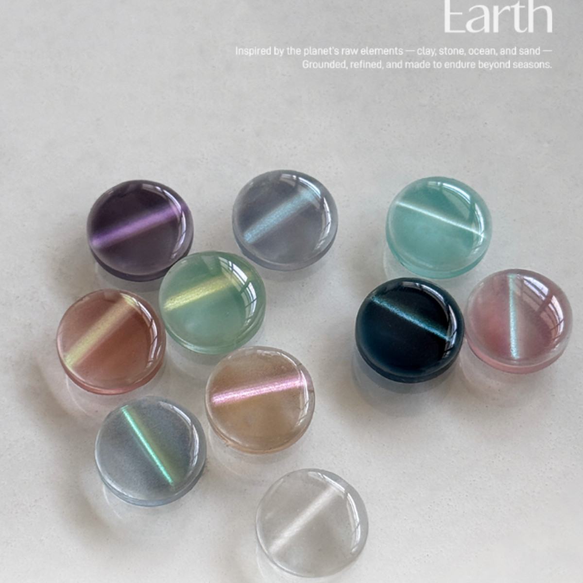 Fauve Gel Earth Magnet Gel Soak Off Nail Gel K-Beauty