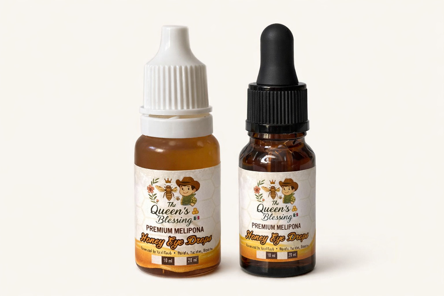 JIMERITO HONEY, MIEL MELIPONA DROPS, 10ML,100% PURE ORIGINAL HONEY FROM MEXICO!