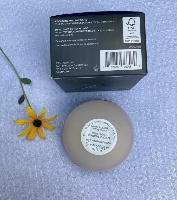 TATCHA The Silk Protective Setting Powder – 0.7 oz