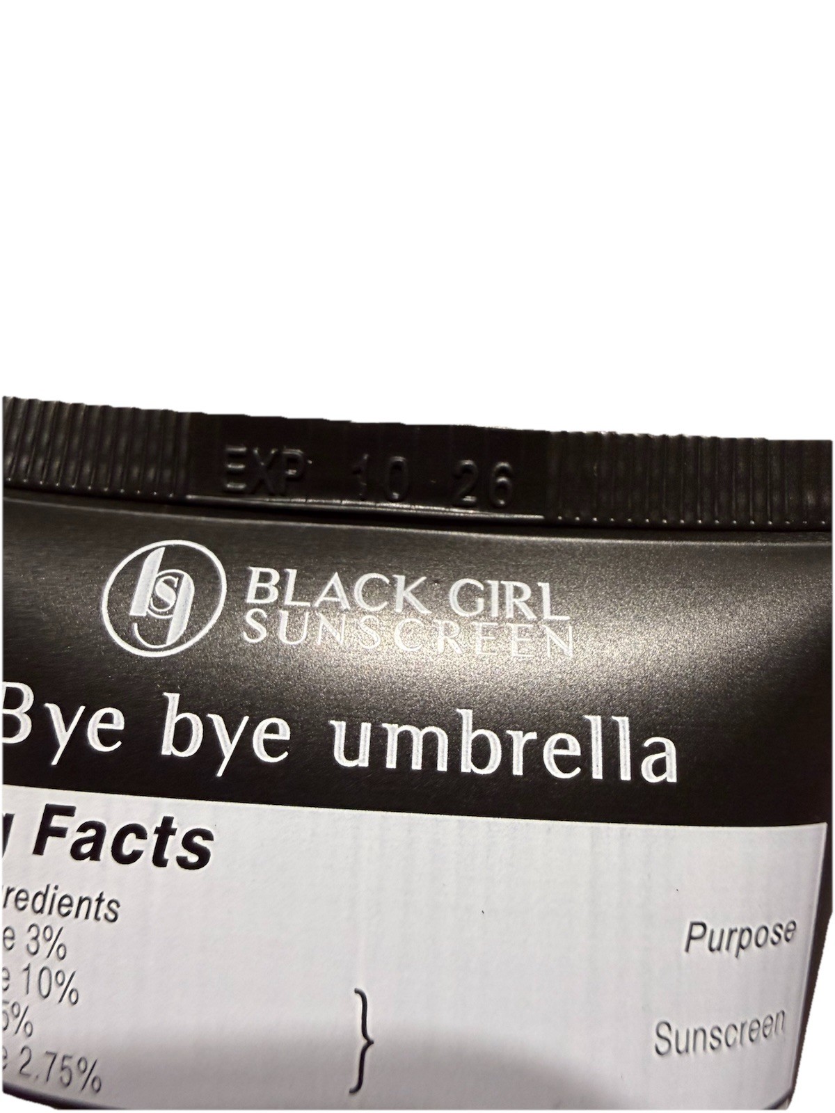 2 Pack Black Girl Sunscreen Lotion Face & Body, SPF 30, 3 fl oz Exp 10/2026