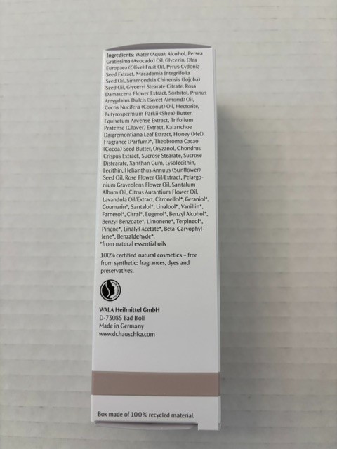 Dr. Hauschka Regenerating Hand Cream, 1.7 Fl Oz (NIB)