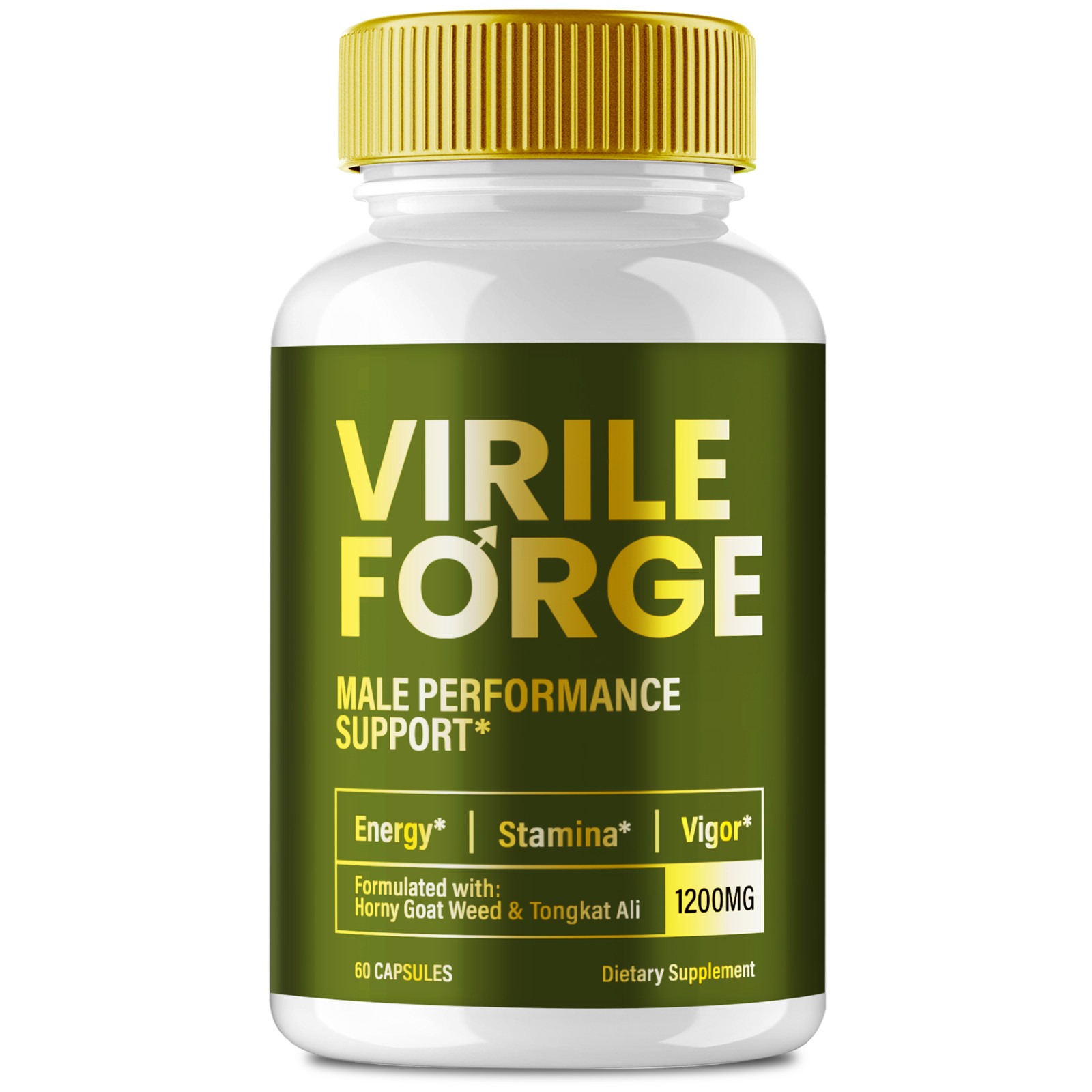 Virile Forge for Men, VirileForge Advanced Male Performance Capsules 60ct