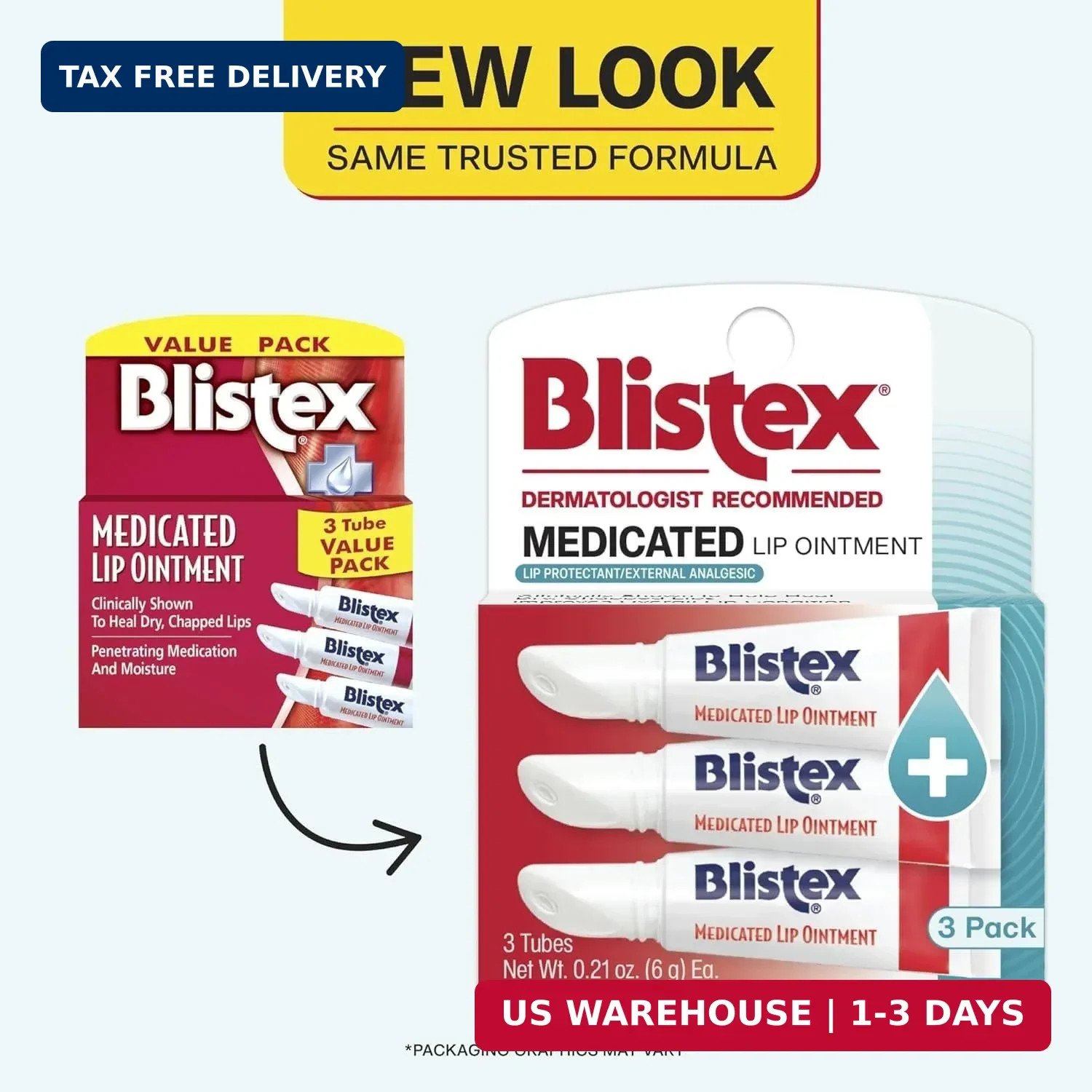 Blistex Medicated Lip Ointment, 0.21 Ounce Tube, Relieves Cold Sores & Helps Hea