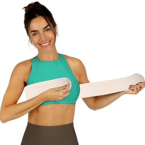 Post Op Breast Augmentation Band | Breast Implant Chest Brace For Women | Beige