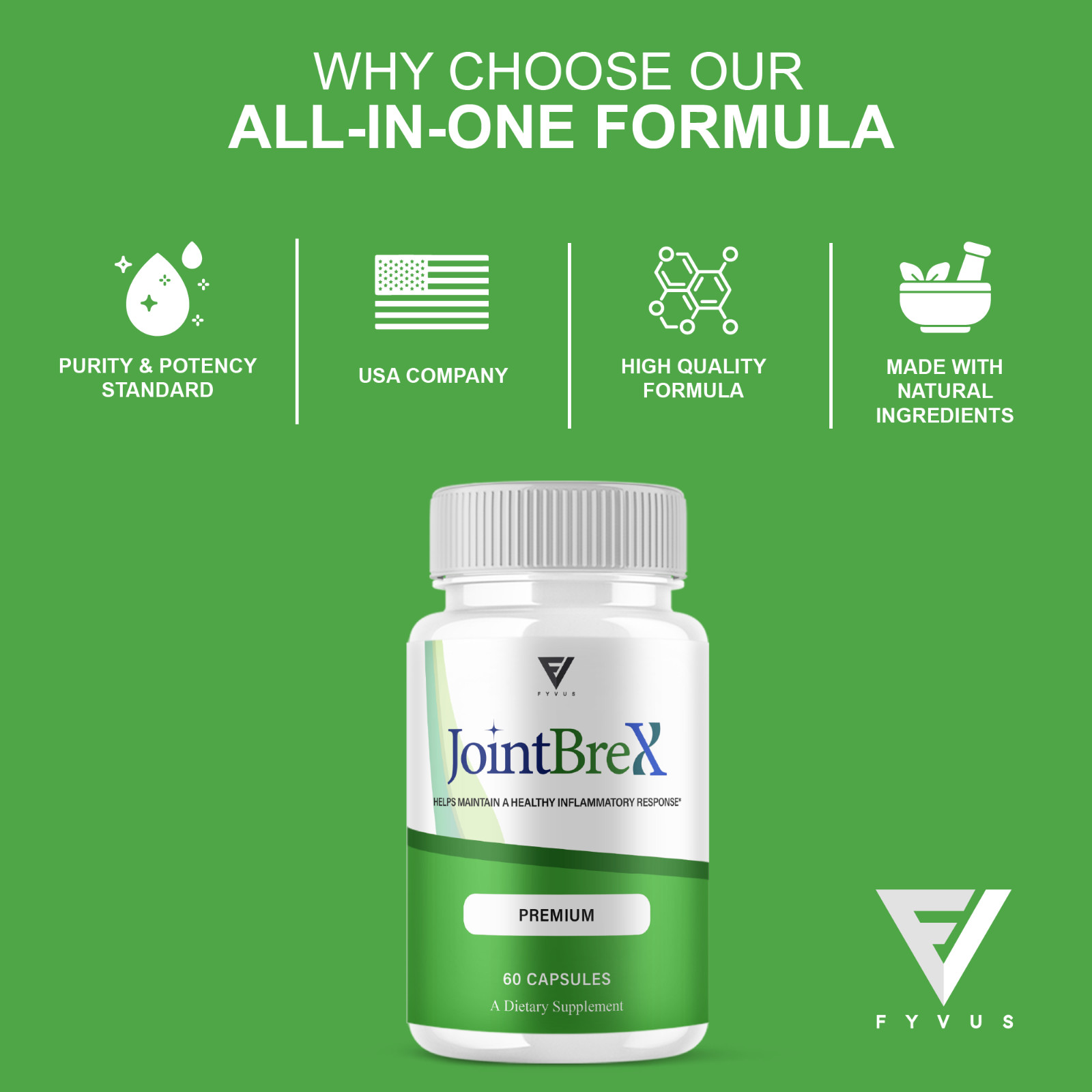 Joint Brex Advanced Joint Support, JointBrex Supplement (60 Capsules)