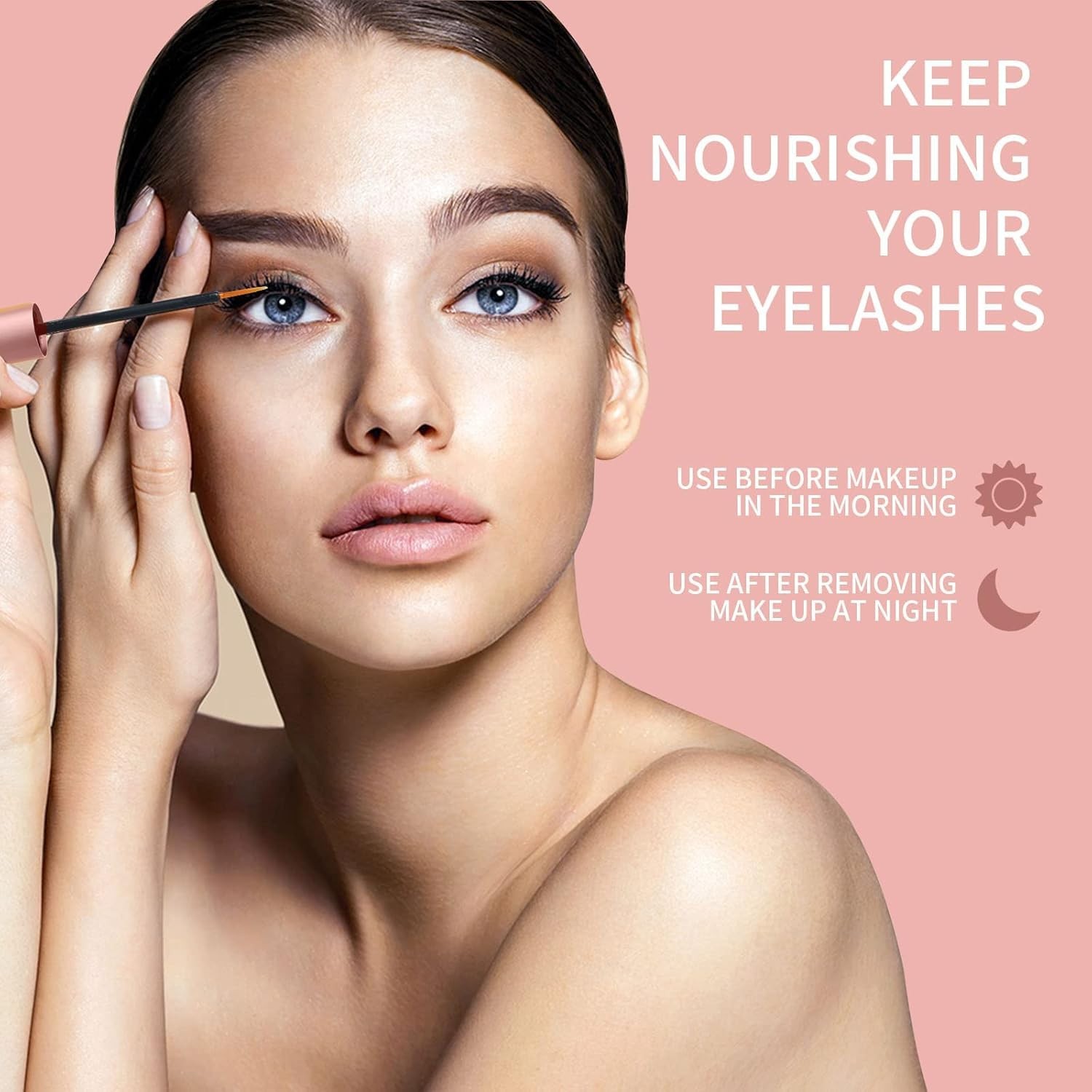 Eyelash & Eyebrow Serum 5ML – Boosts Fuller, Thicker, Longer Lashes Naturally