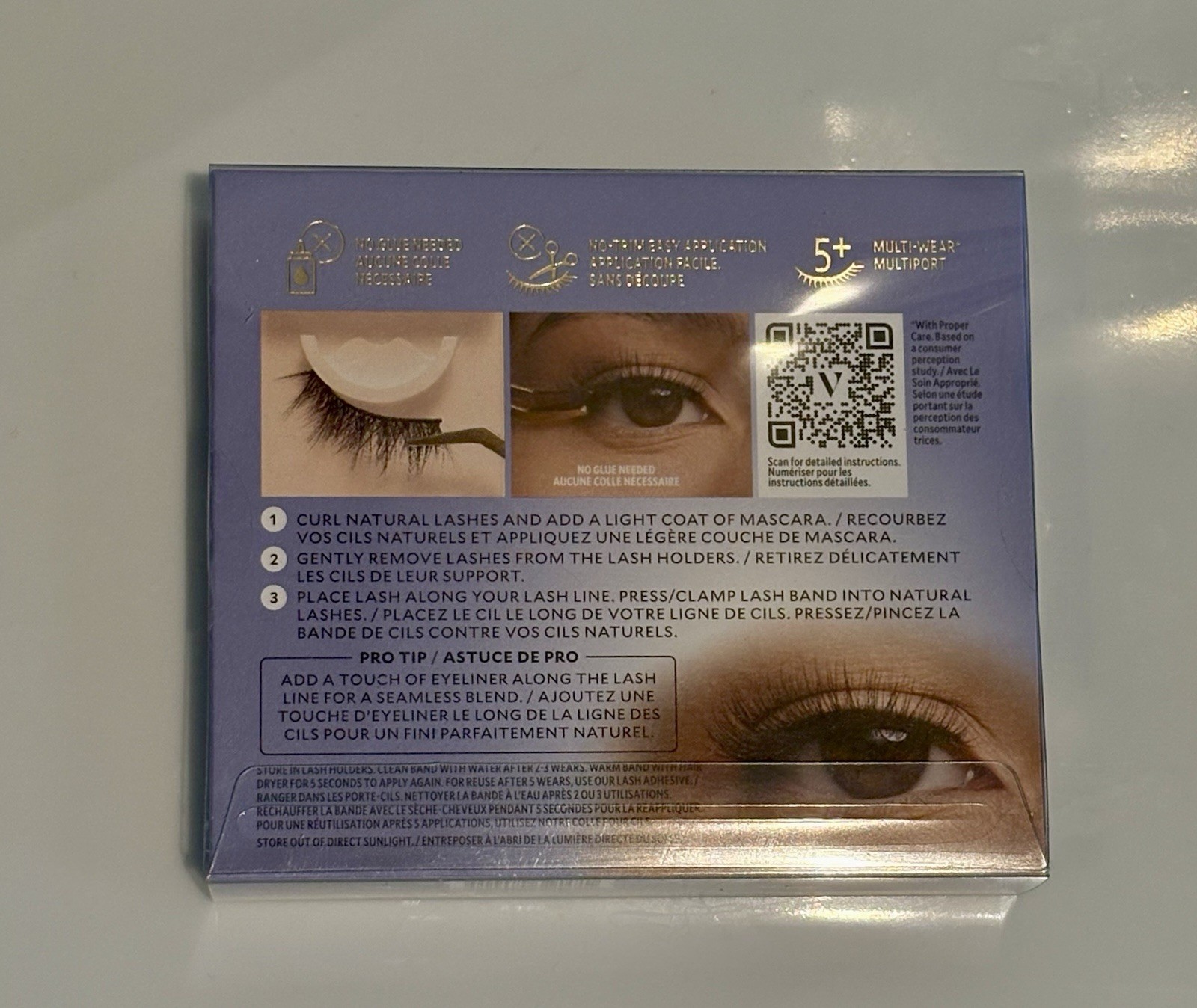 Velour Self Adhesive Eye Lashes X2 Smitten & Sweet Talk. Reusable, Easy To Apply