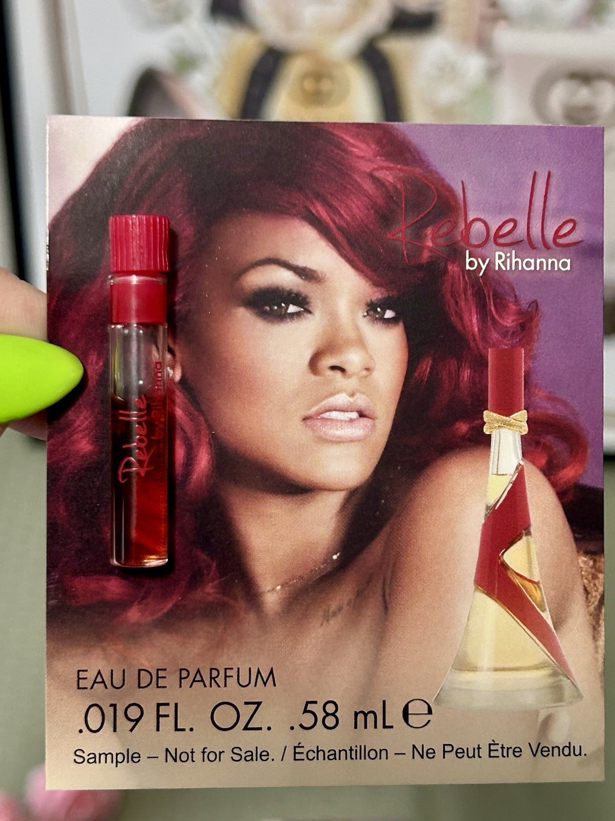 Rihanna Rebelle Perfume Samples- 4pcs