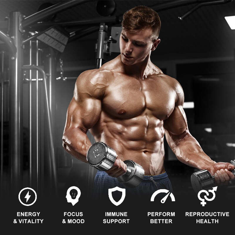 Maximum Size Boost – Male Enlarger for Length & Girth – 60 Capsule