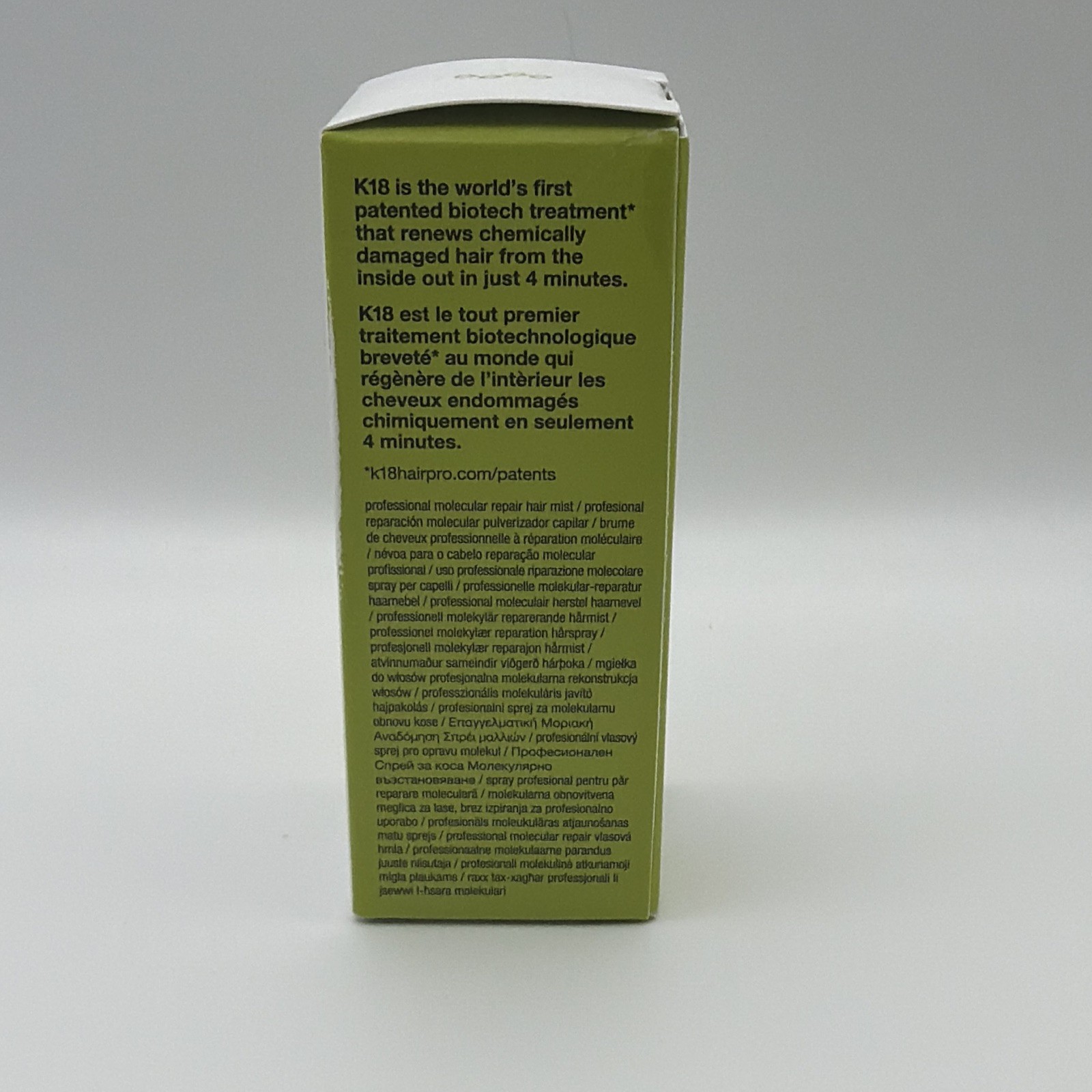 K18 Biomimetic Hairscience Molecular Repair Hair Mist 1 fl oz Travel Size