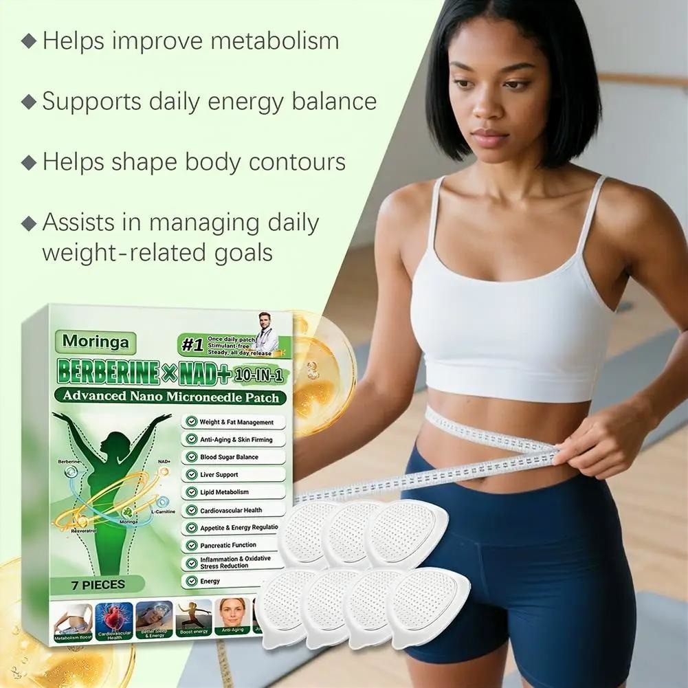 Nad + Moringa x Berberine Patches