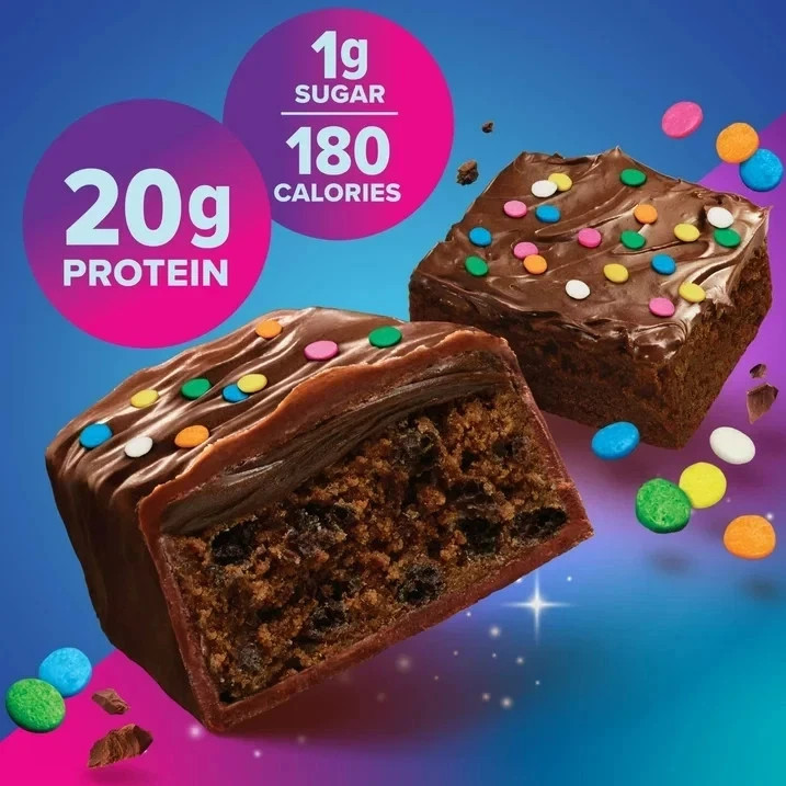 Pure Protein Pure Protein Bars Non-GMO, High Protein, Galactic Brownie, 12 Count