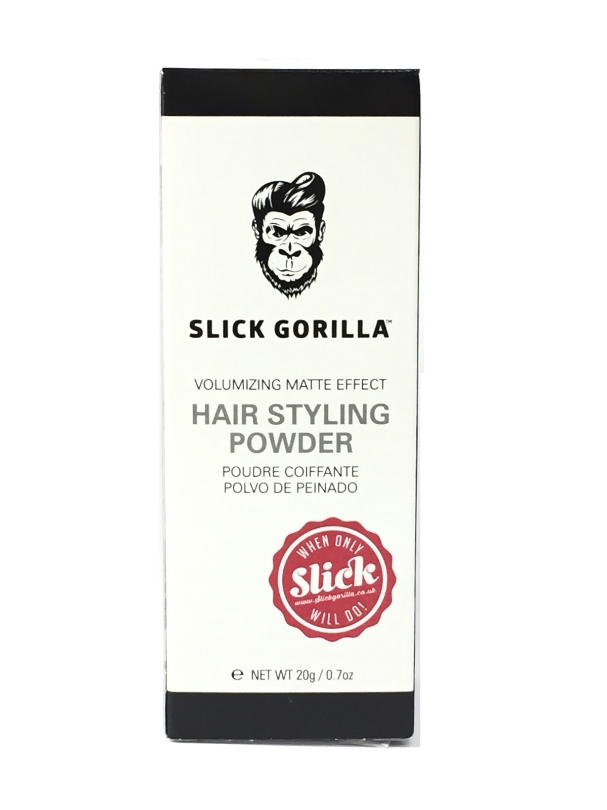 Slick Gorilla Hair Styling Powder, 0.7 oz EXP 06/2028