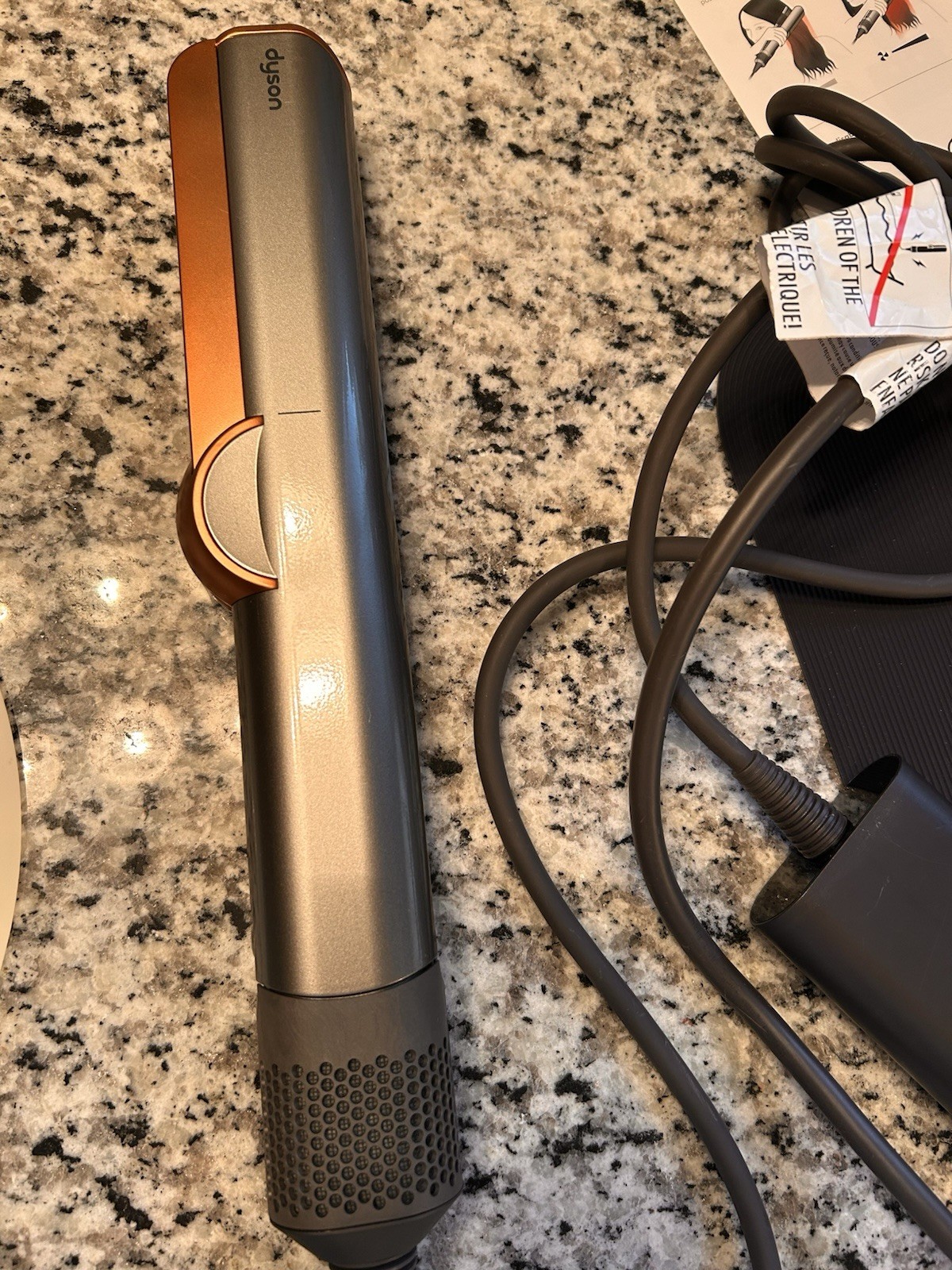 Dyson Airstrait Nickel & Copper H506 Hair Straightener Drier