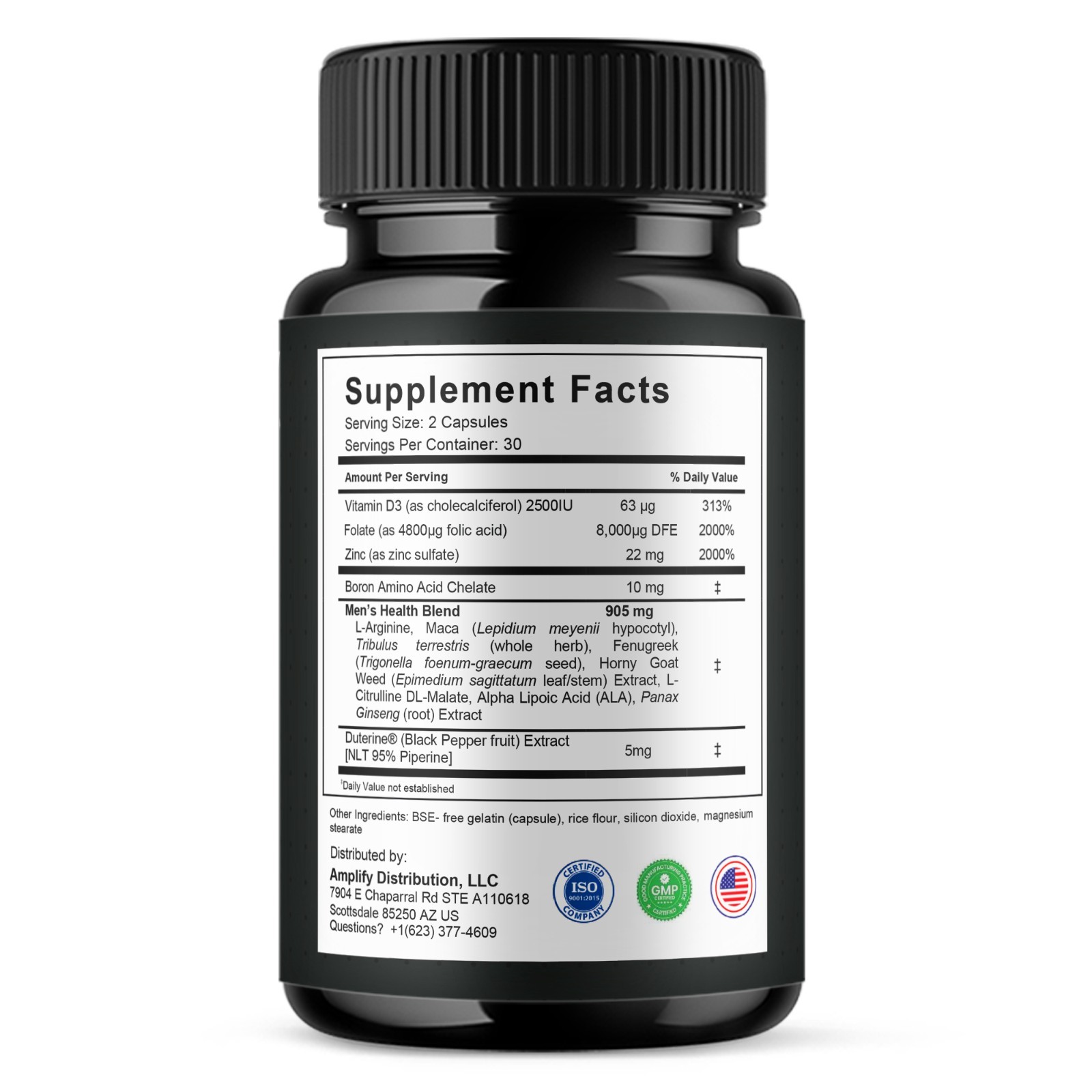 (3 Pack) Steel Power Advanced Performance Supplement, Steel Power (180 Capsules)