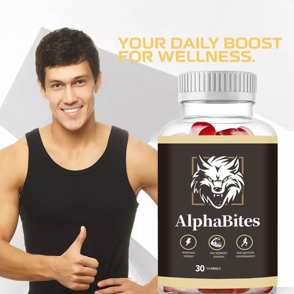 NEW Alpha Bites Gummies AlphaBites Max Performance Gummy (1 Month Supply)1-3PCS