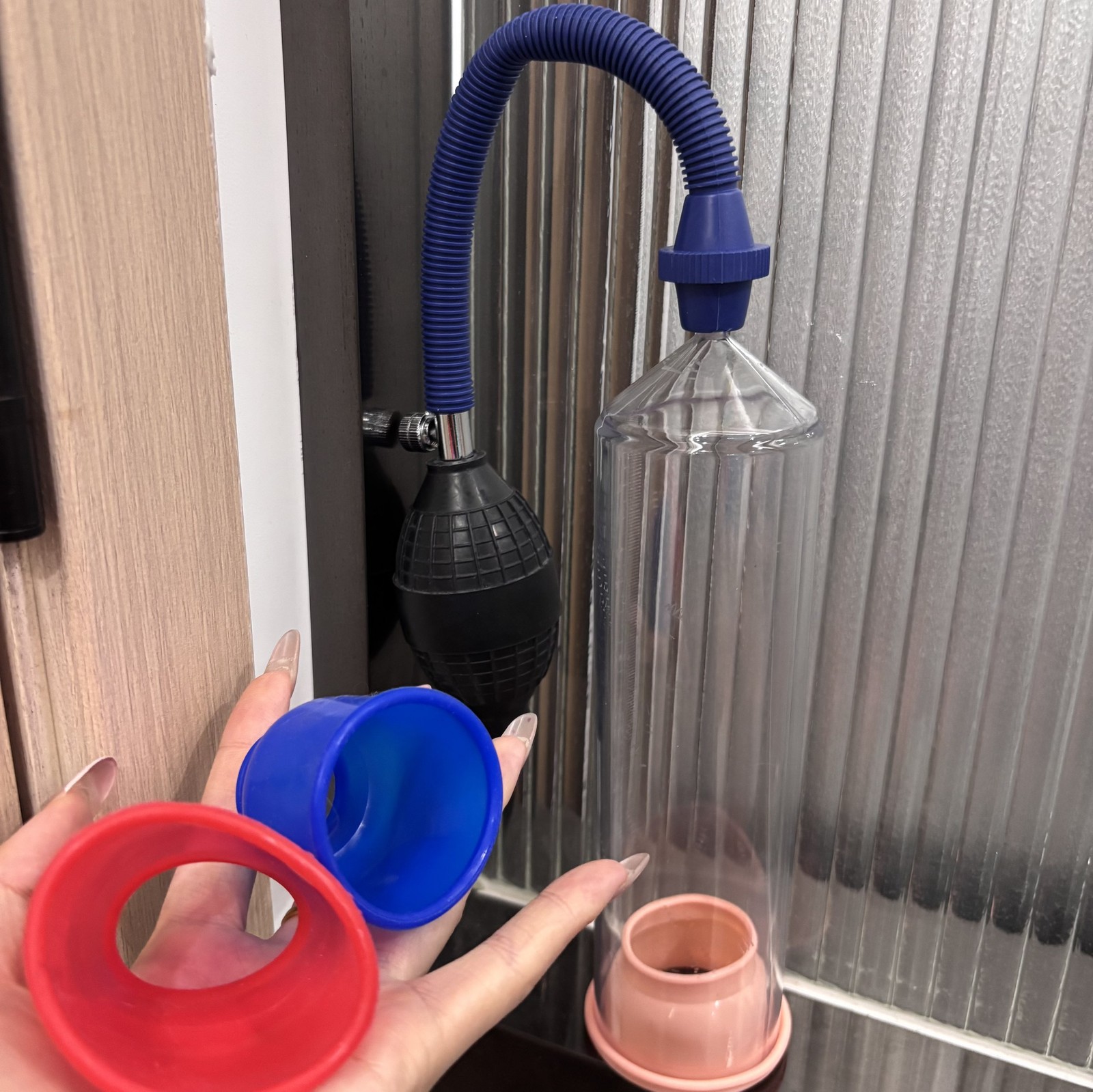 Penis Pump Power Vacuum Adult for Men ED Enhancement Erectile Penis Enlarger