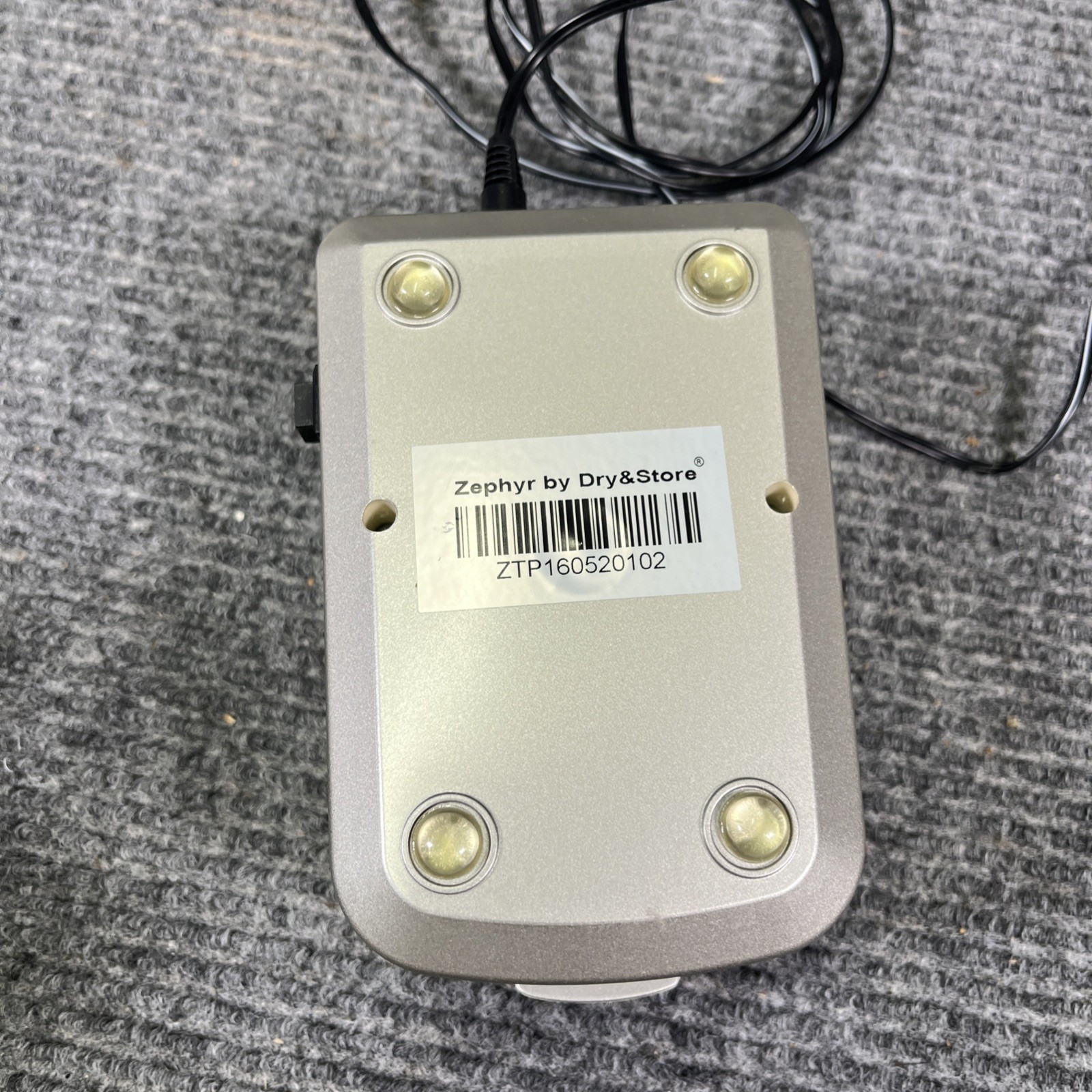 Zephyr By Dry & Store Hearing Aid Dryer-Model ZTR and Cord