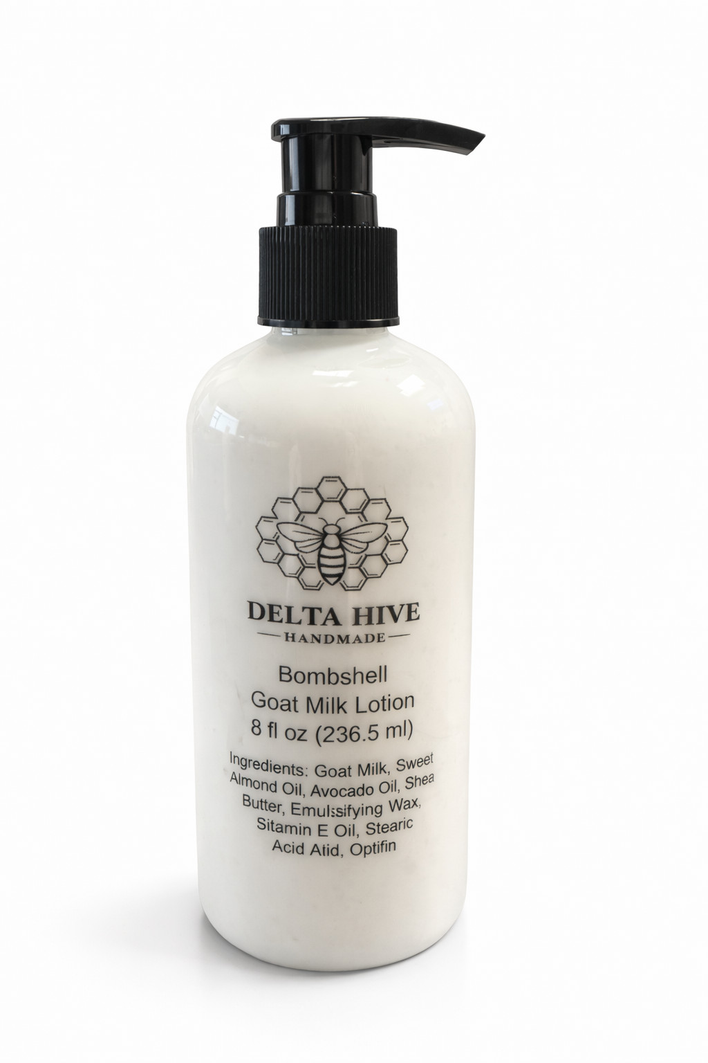 Delta Hive Creamy Moisturizing Goat Milk Lotion – Bombshell Scented