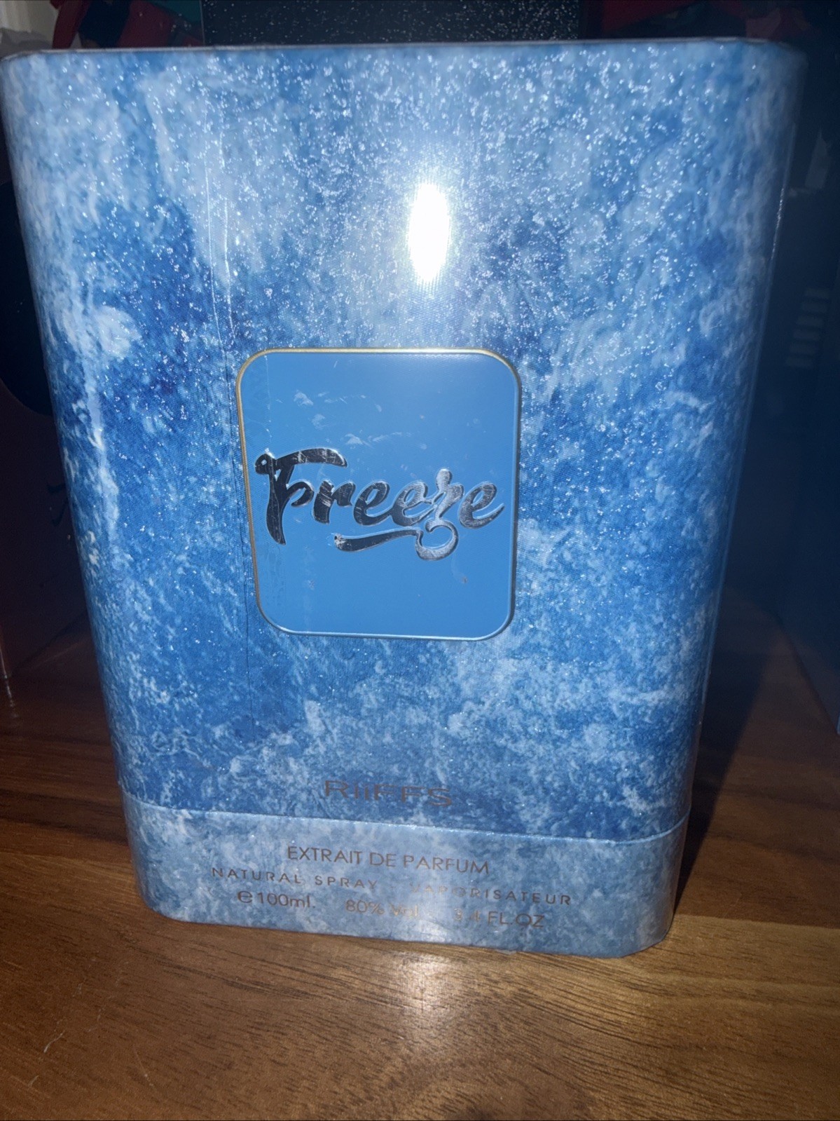 Riiffs Unisex Freeze Spray 3.4 oz EXTRAIT DE PARFUM 6295151504031 SEALED