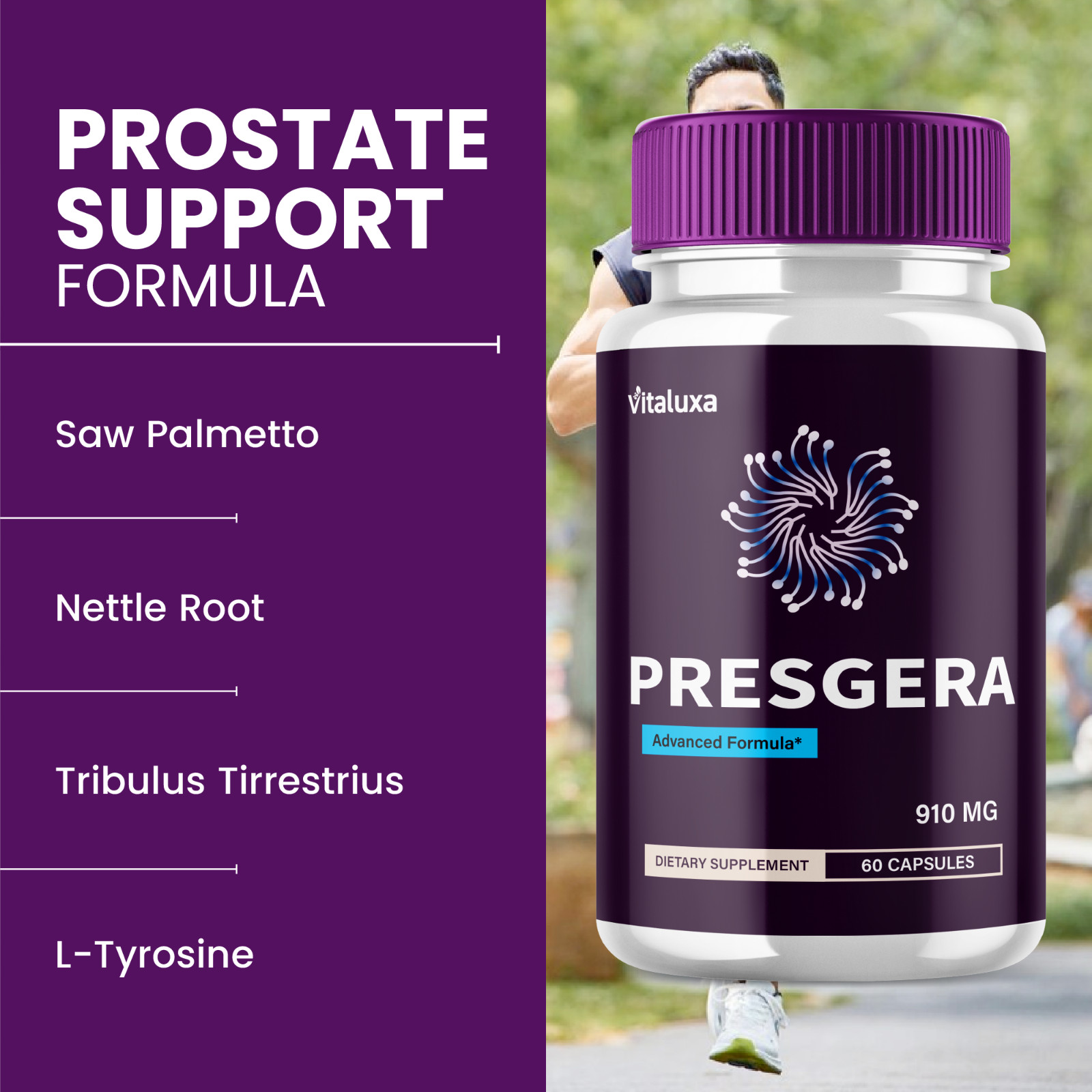 (5 Pack) Presgera Nerve Pills Advanced Health Support Formula (300 Capsules)